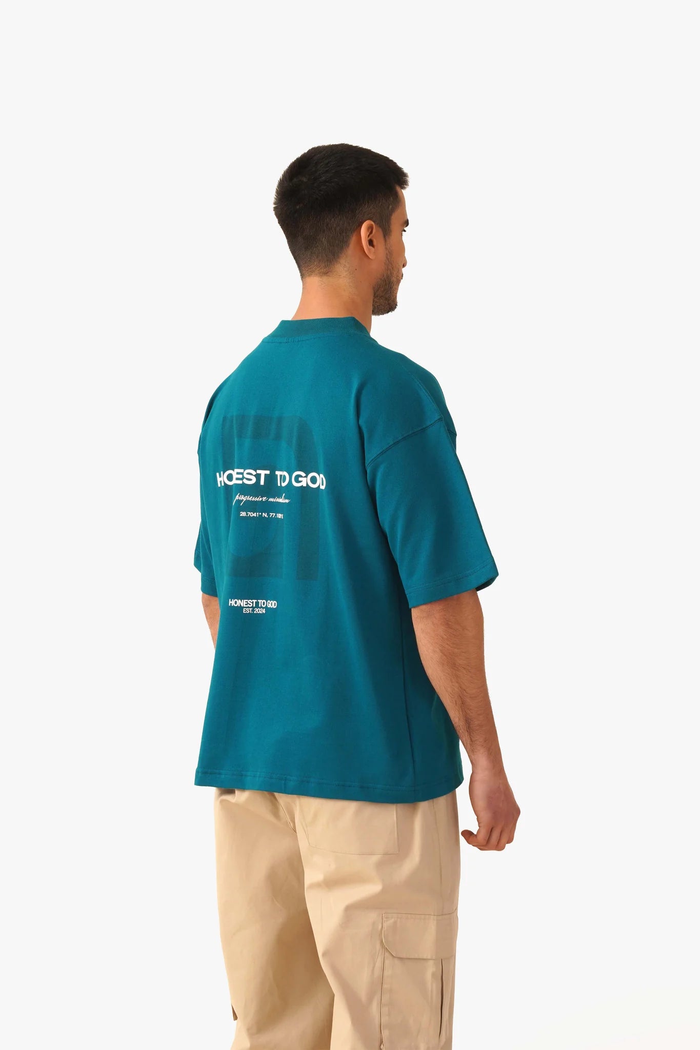 Midnight Green Box Fit T-shirt