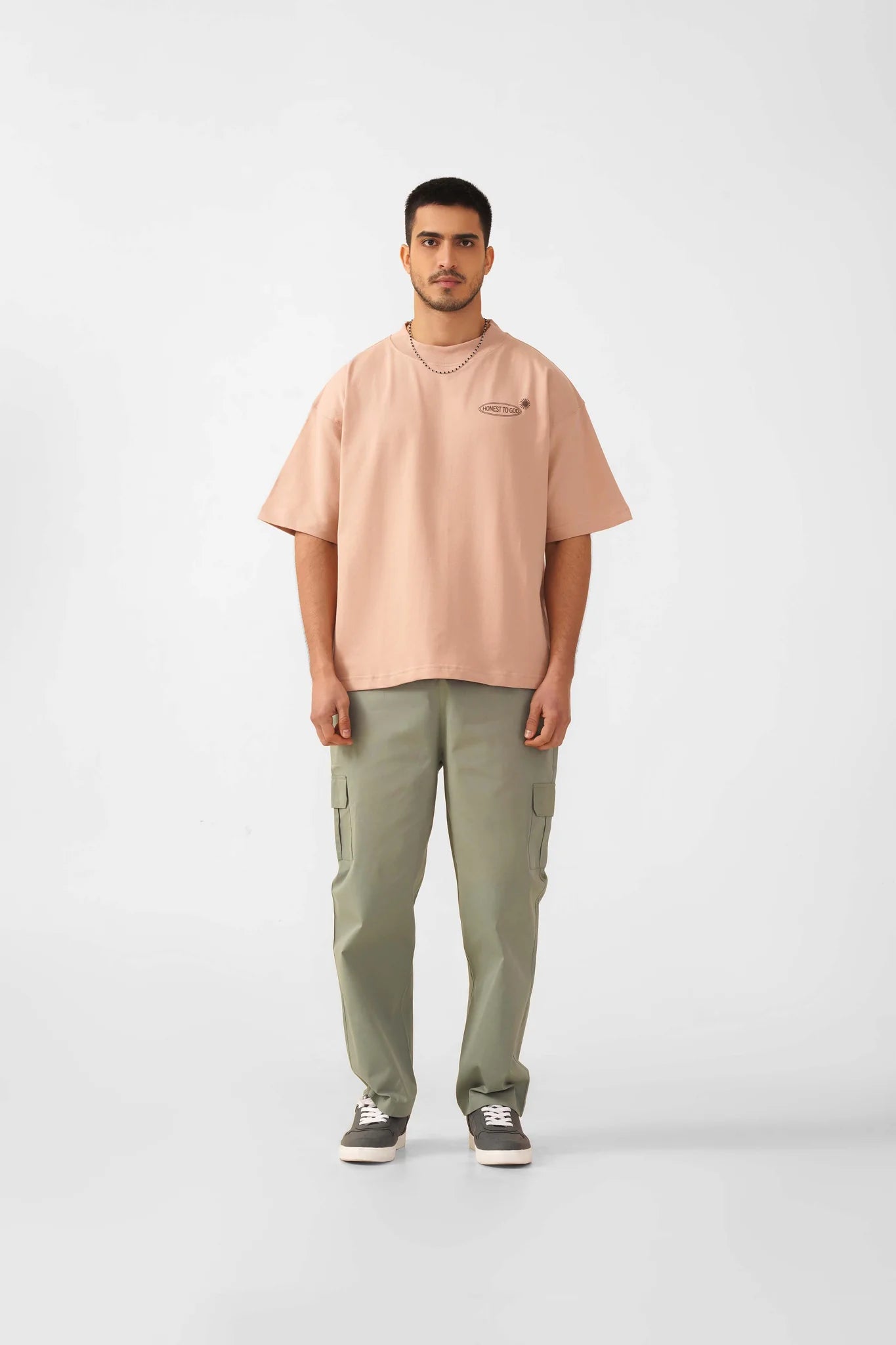 Coffee Foam Box Fit T-shirt