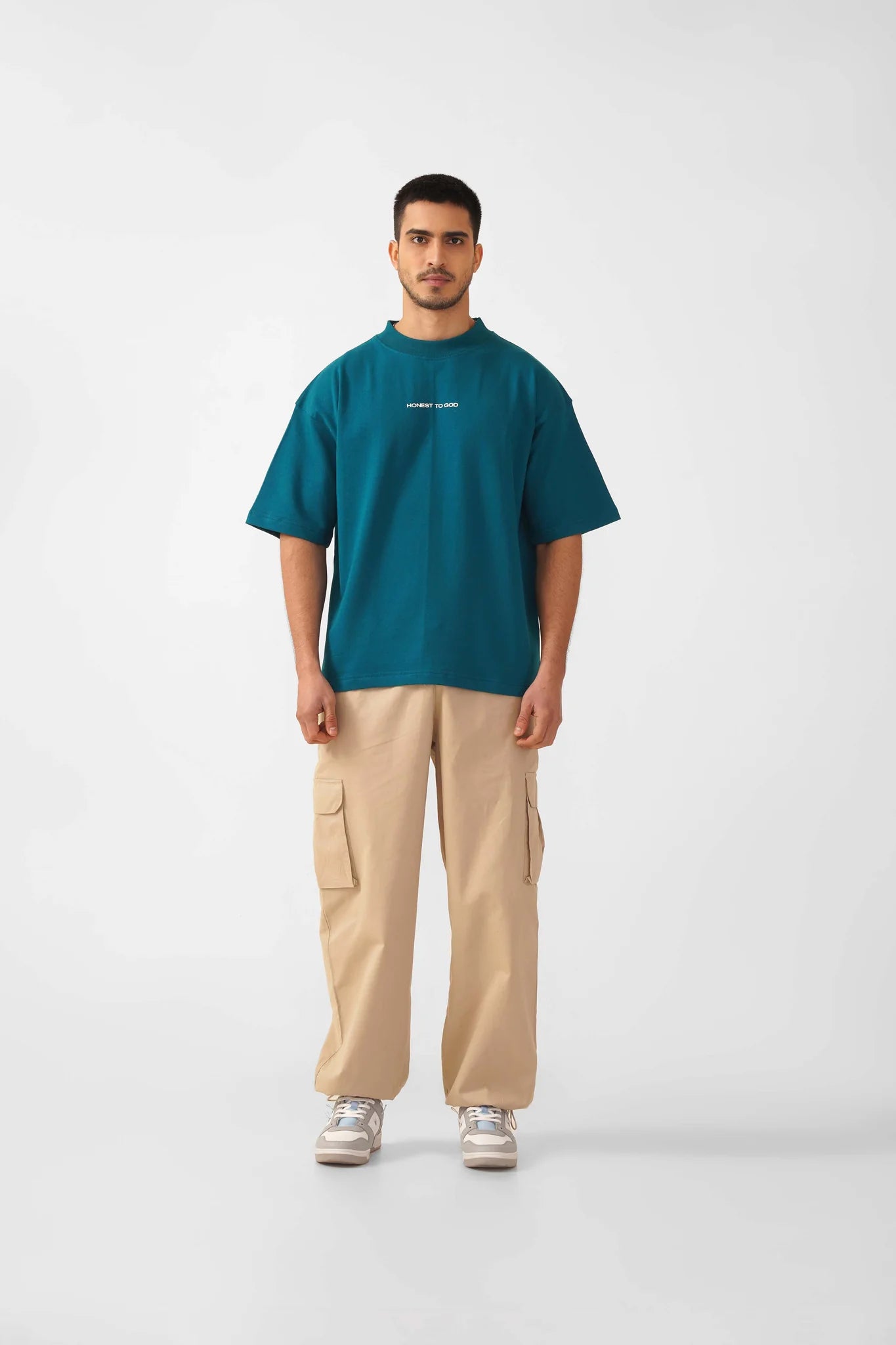 Midnight Green Box Fit T-shirt