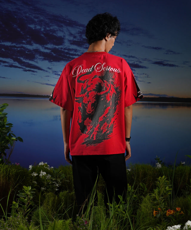 Dead serious Bull T-shirt