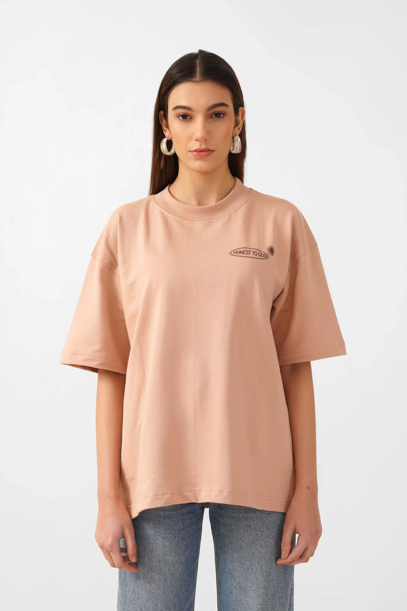 Coffee Foam Box Fit T-shirt