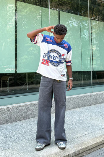 Y2K HUSTLE RUGBY JERSEY