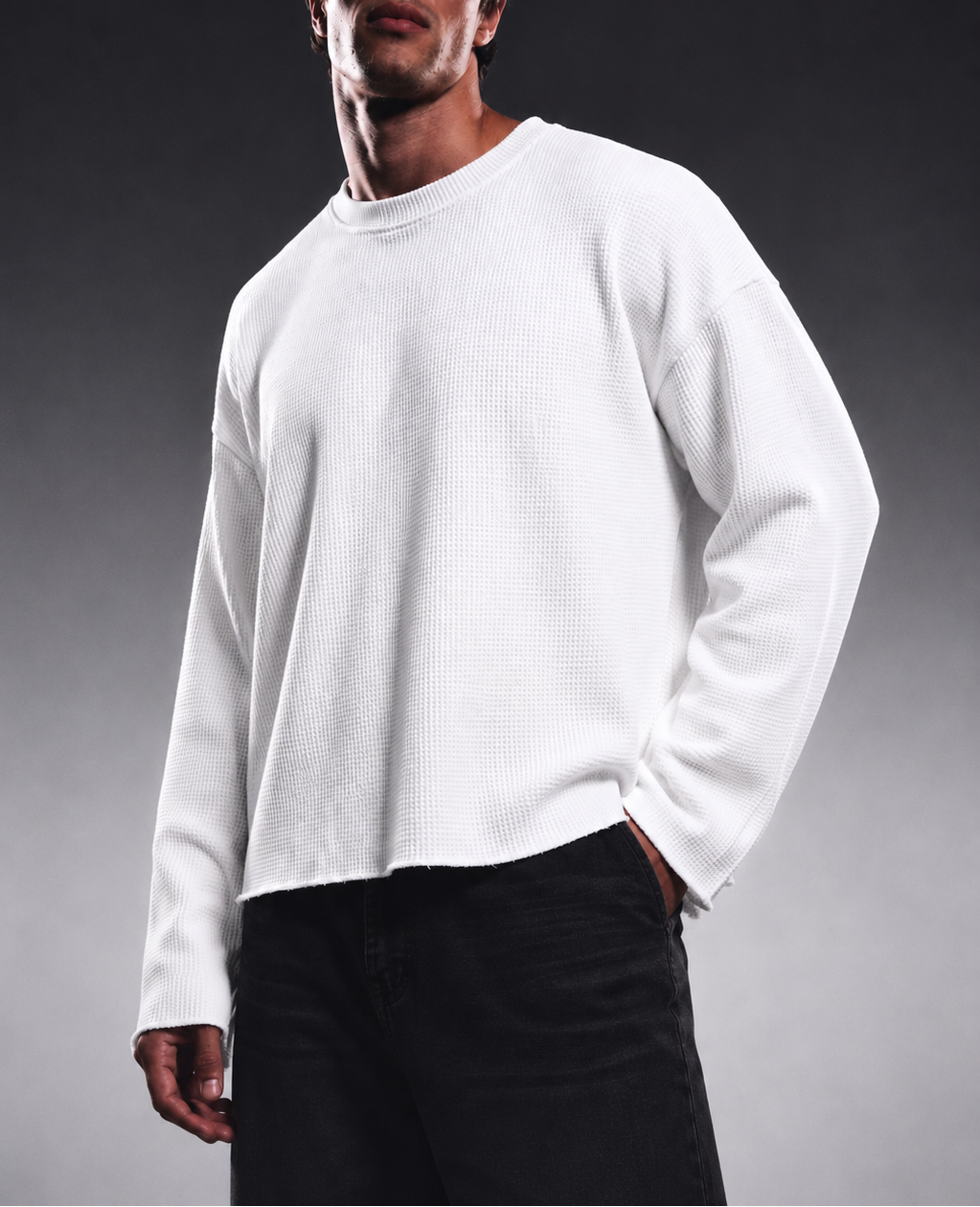 IVORY ESSENTIAL WAFFLE