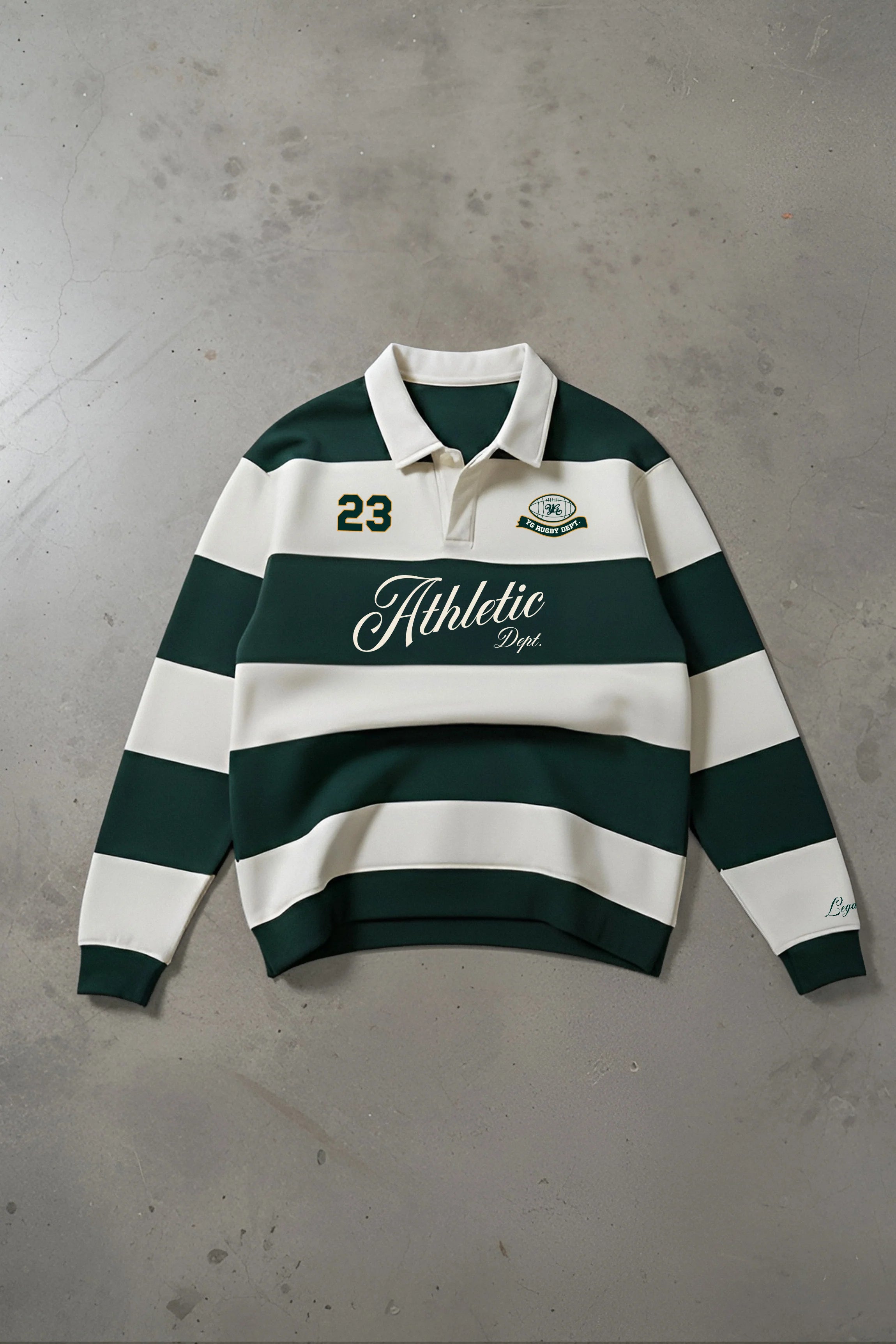 VARSITY STRIPED SWEATSHIRT