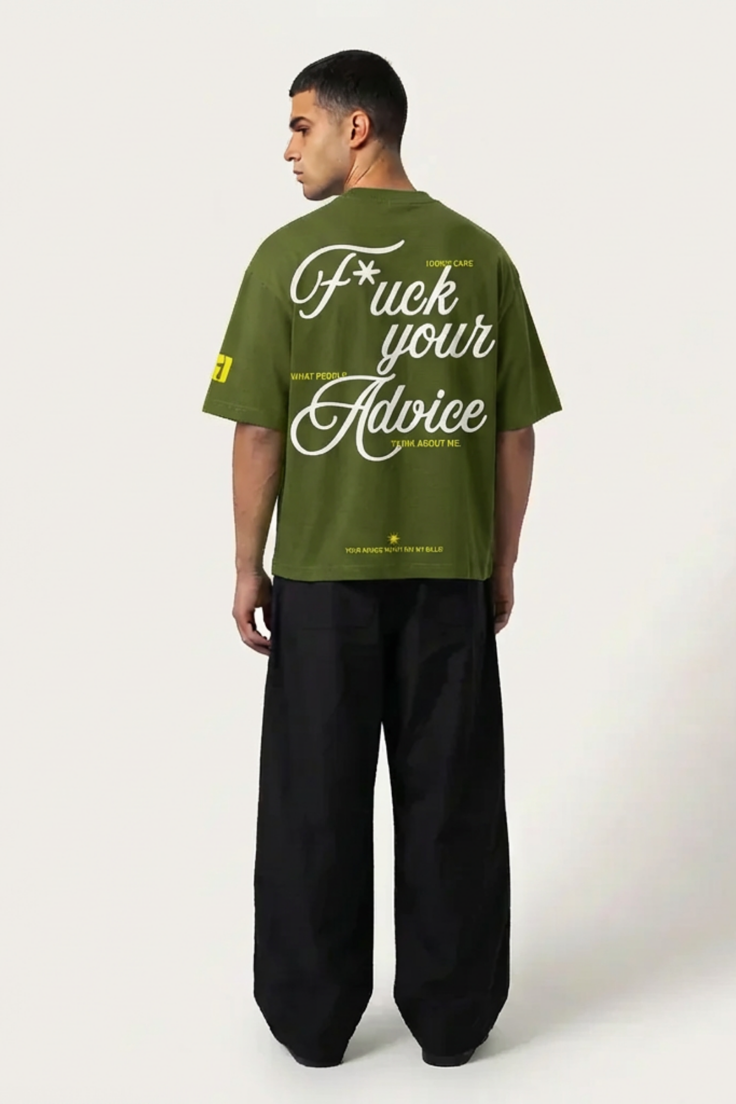 F*ck Advice Oversized T-Shirt