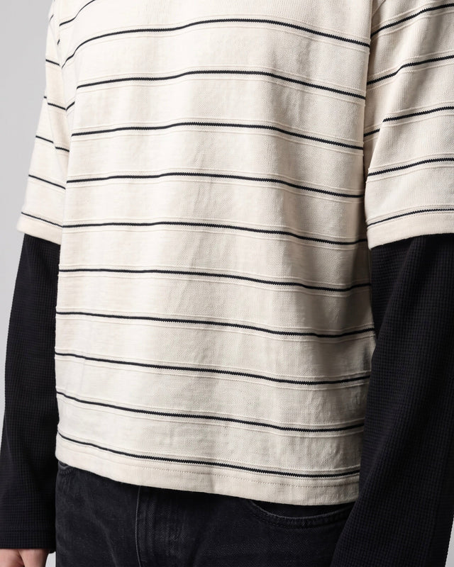 Interline Tee // Waffle sleeves