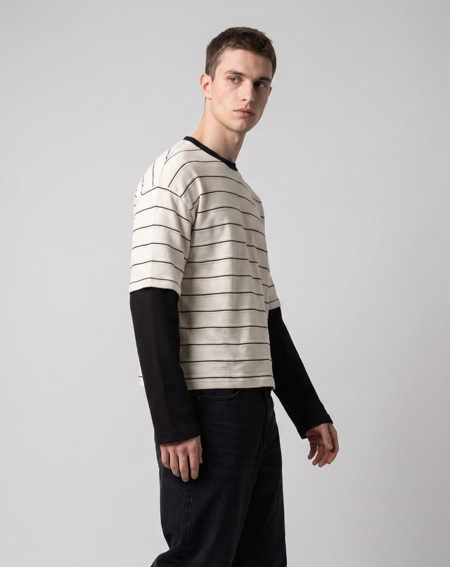 Interline Tee // Waffle sleeves