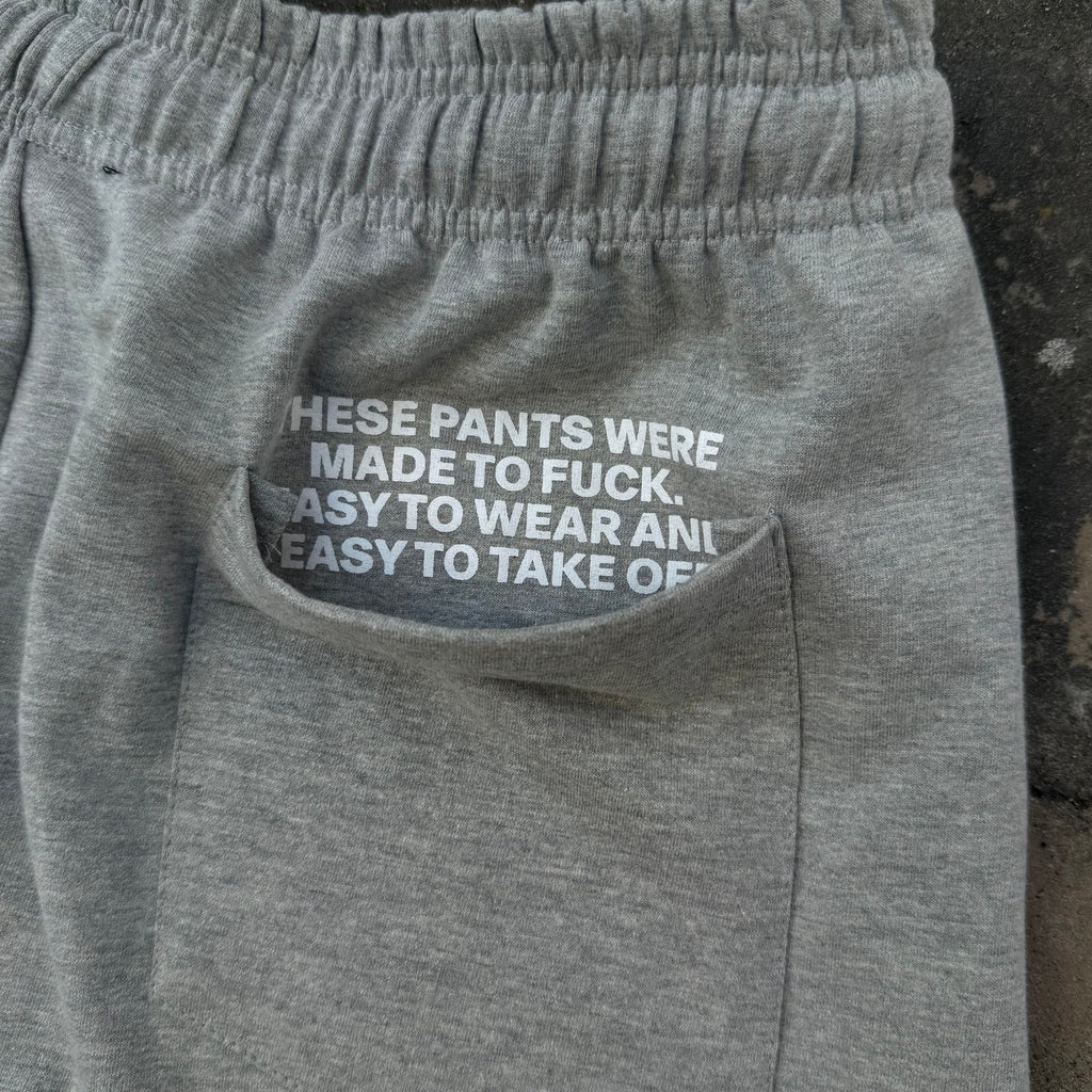 NOT YOUR BASIC SWEATPANTS (BLACK)