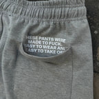 NOT YOUR BASIC SWEATPANTS (BLACK)