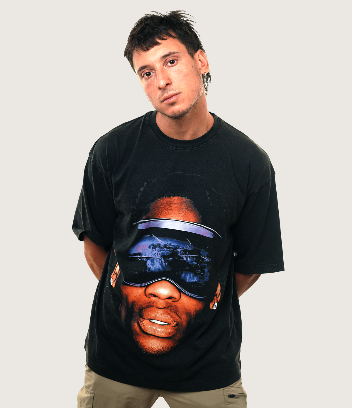 ASTRO BIG FACE VINTAGE HEAVYWEIGHT GRAPHIC T-SHIRT