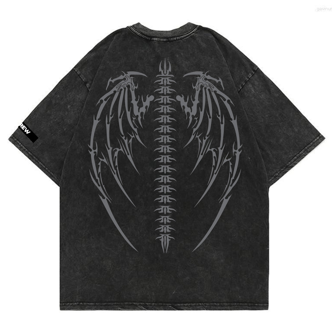 ACID WASH WINGS T-SHIRT