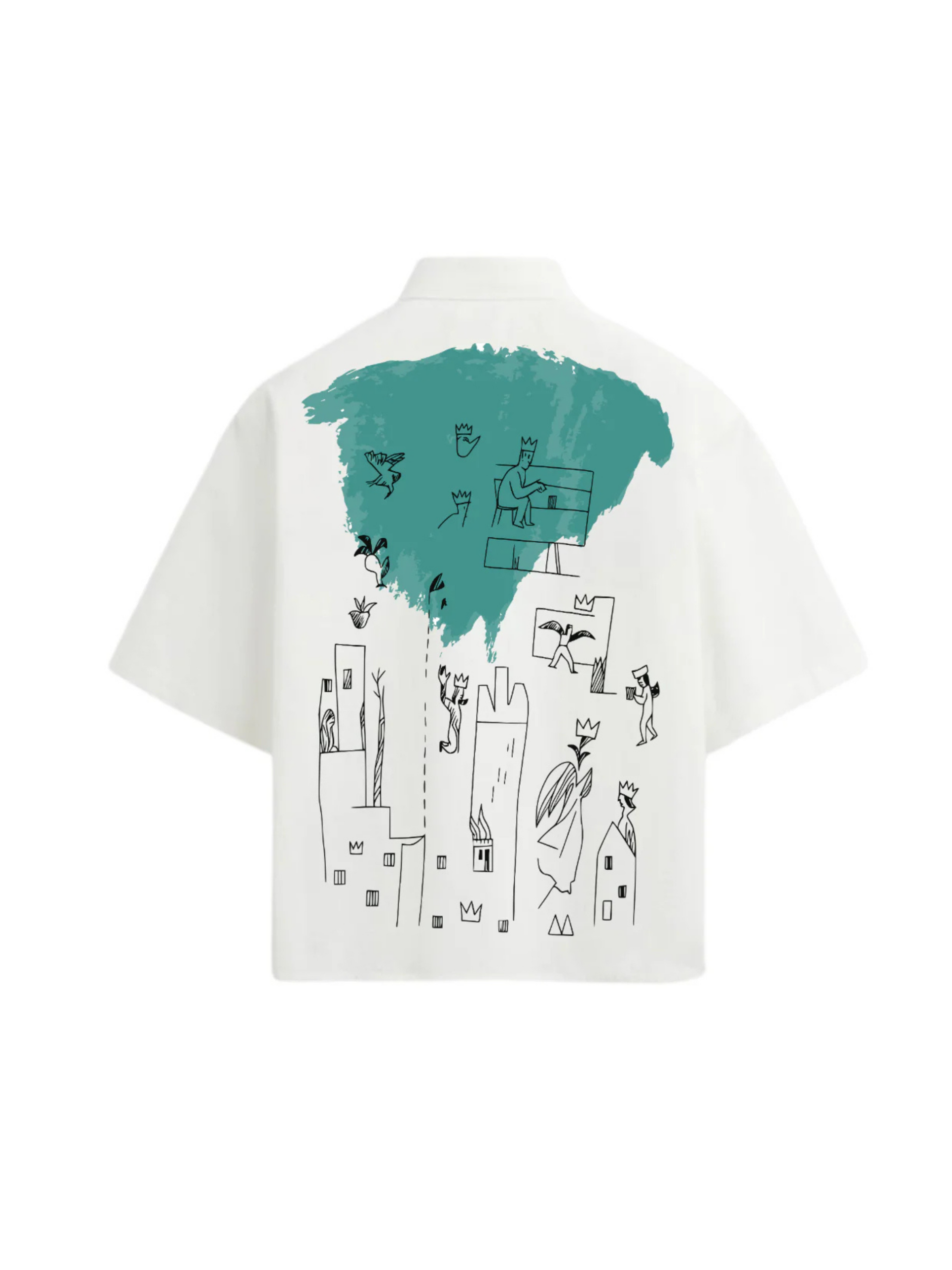 AFTERSCHOOL BOXY-FIT SHIRT [UNISEX]