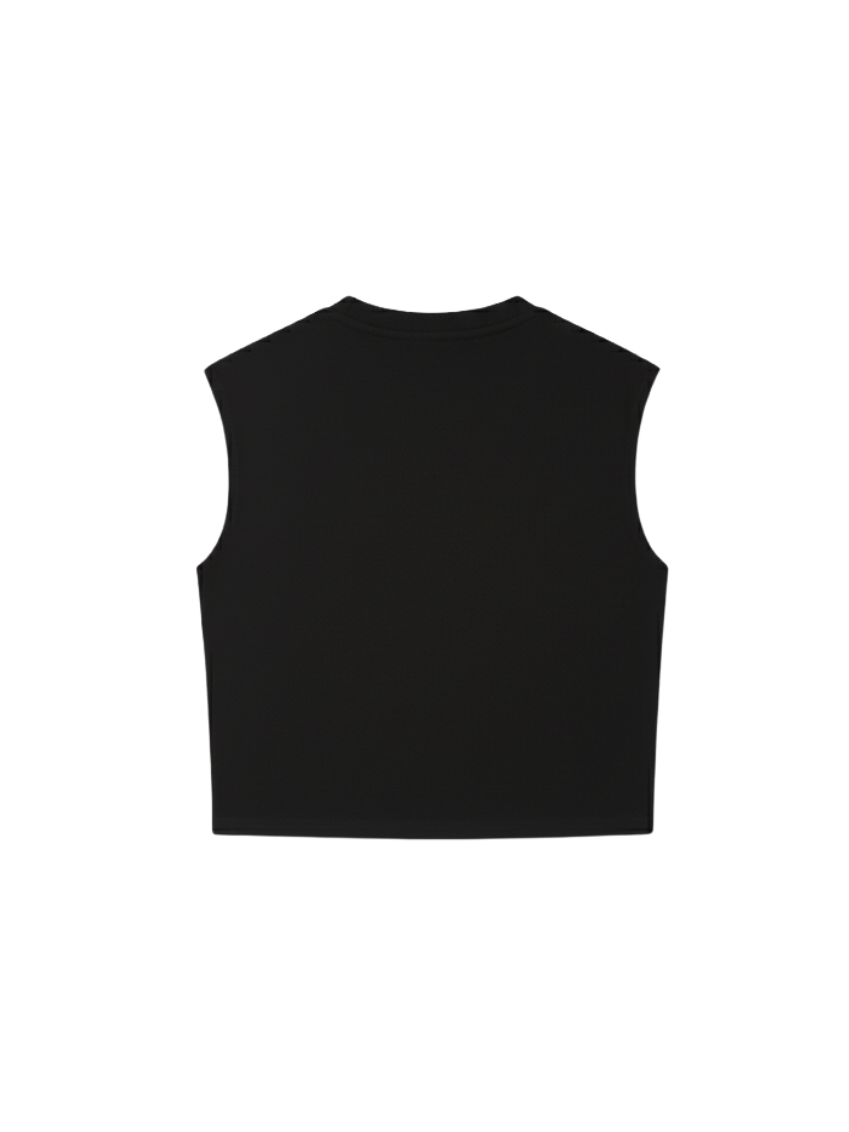 BASIC VEST IN BLACK