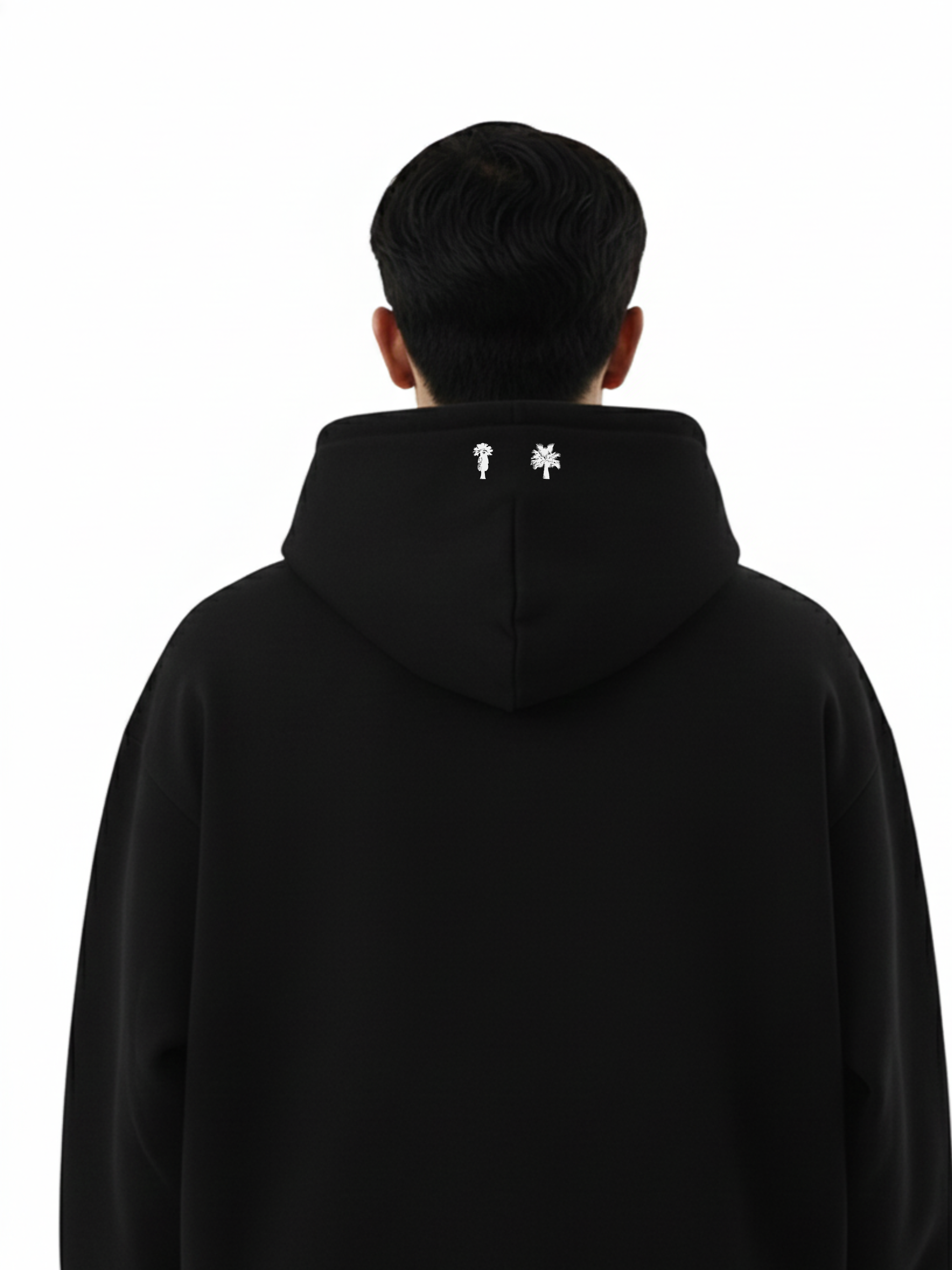 BASIC BLACK HOODIE [UNISEX]