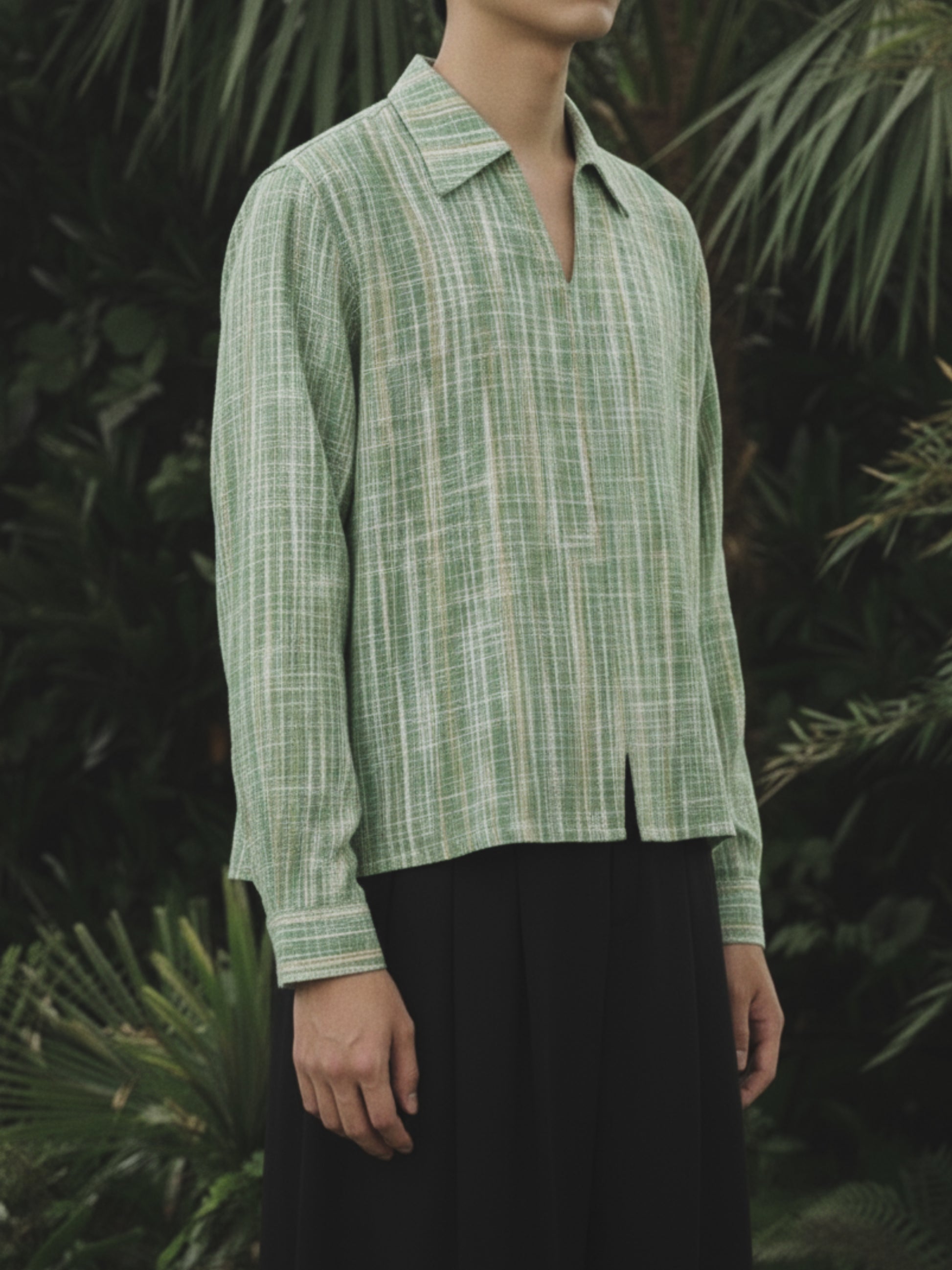 GAVAT LINEN BOXY SHIRT