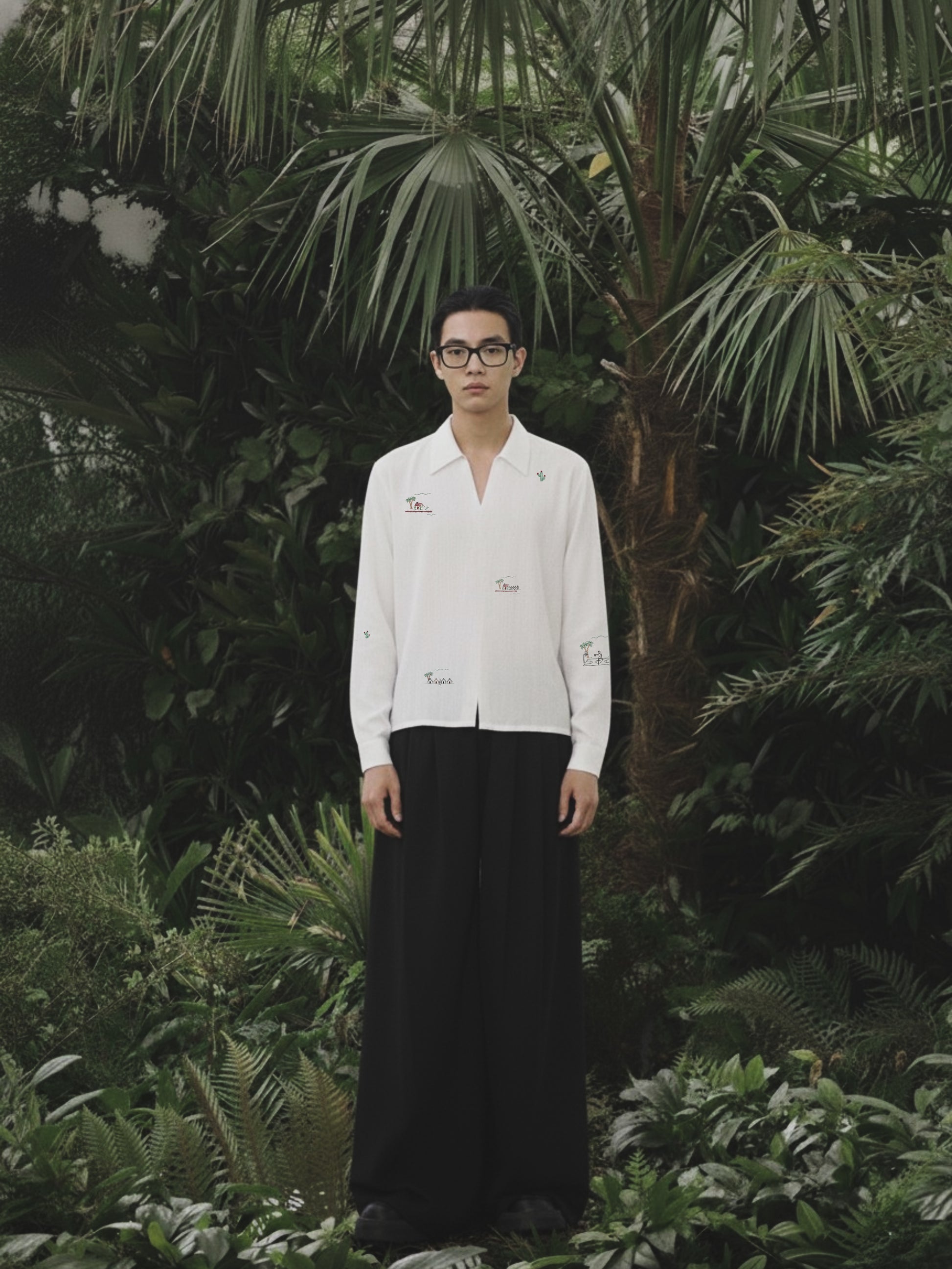 LANES LINEN BOXY SHIRT