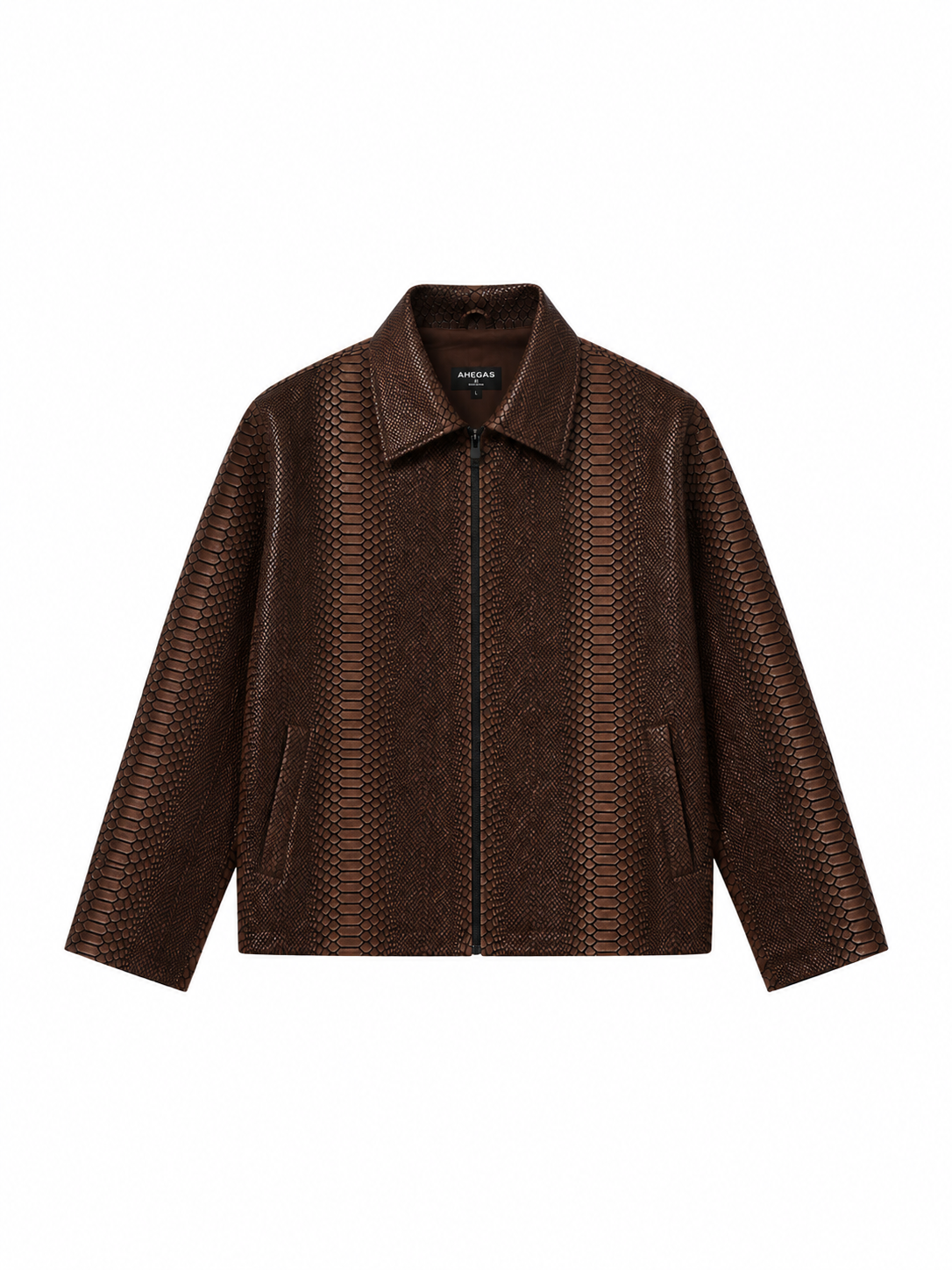 BROWN SNAKE JACKET