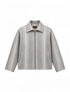 GREY SNAKE JACKET