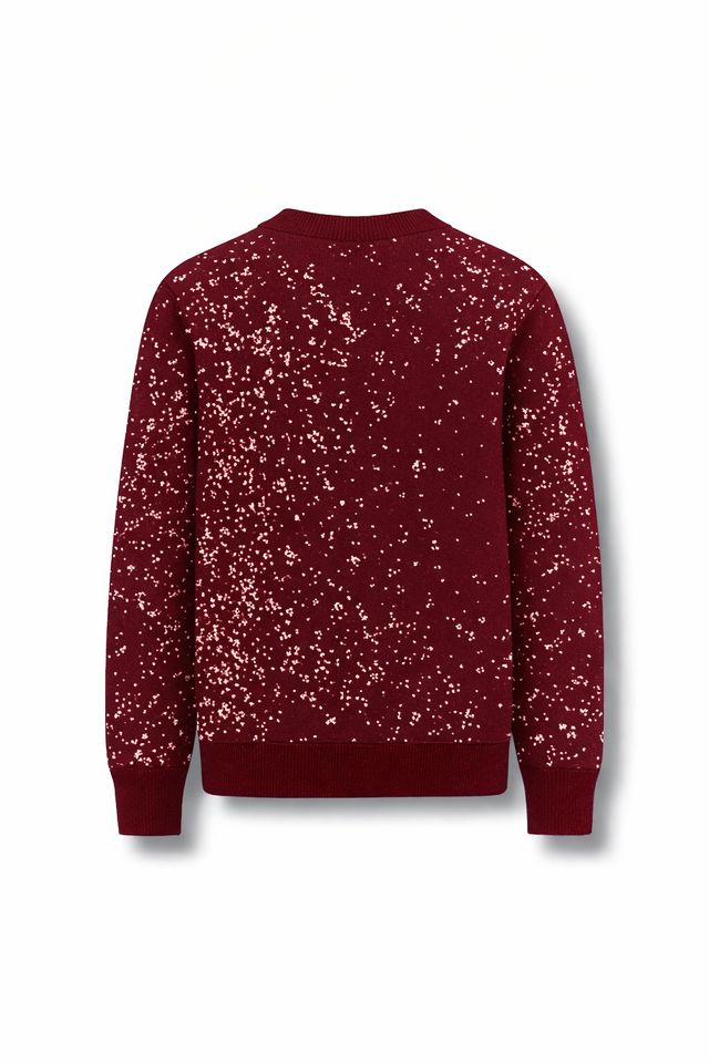 Cosmic Dust Knit (WINE)