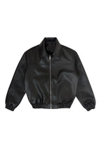 Vintage Black Bomber Jacket