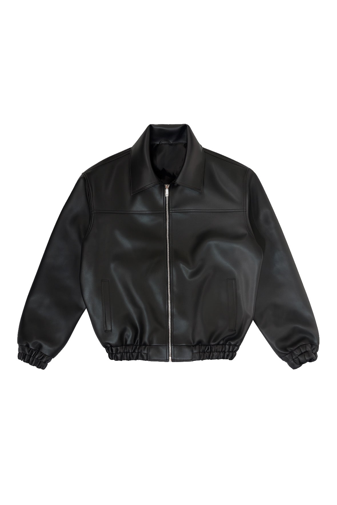 Vintage Black Bomber Jacket