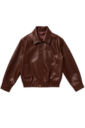 Vintage Bomber Brown Jacket