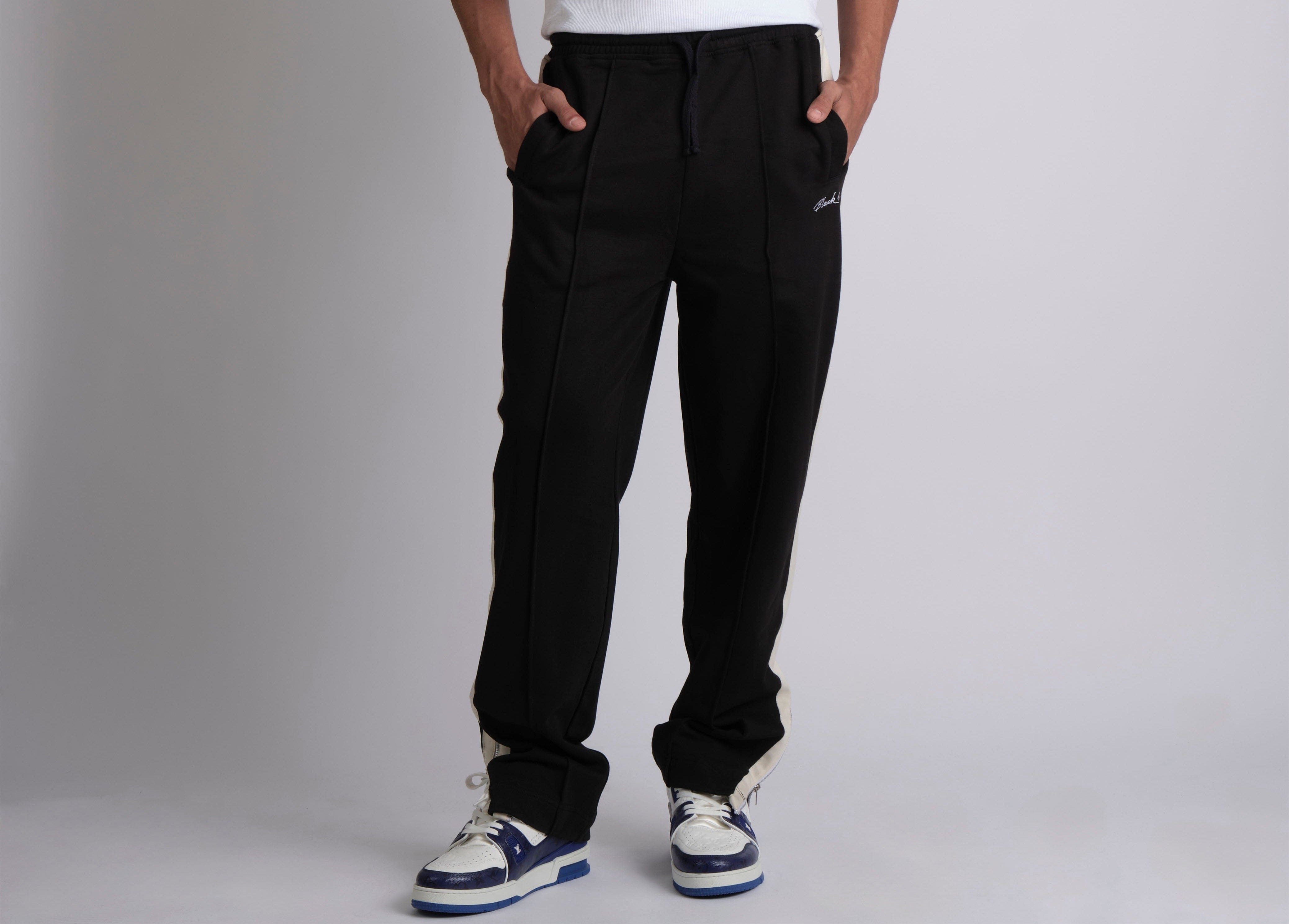 BLACK BAY LOGO PRINT TRACK PANTS