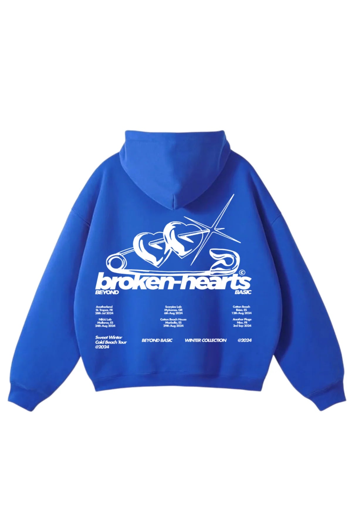 Oversized Broken Hearts Hoodie