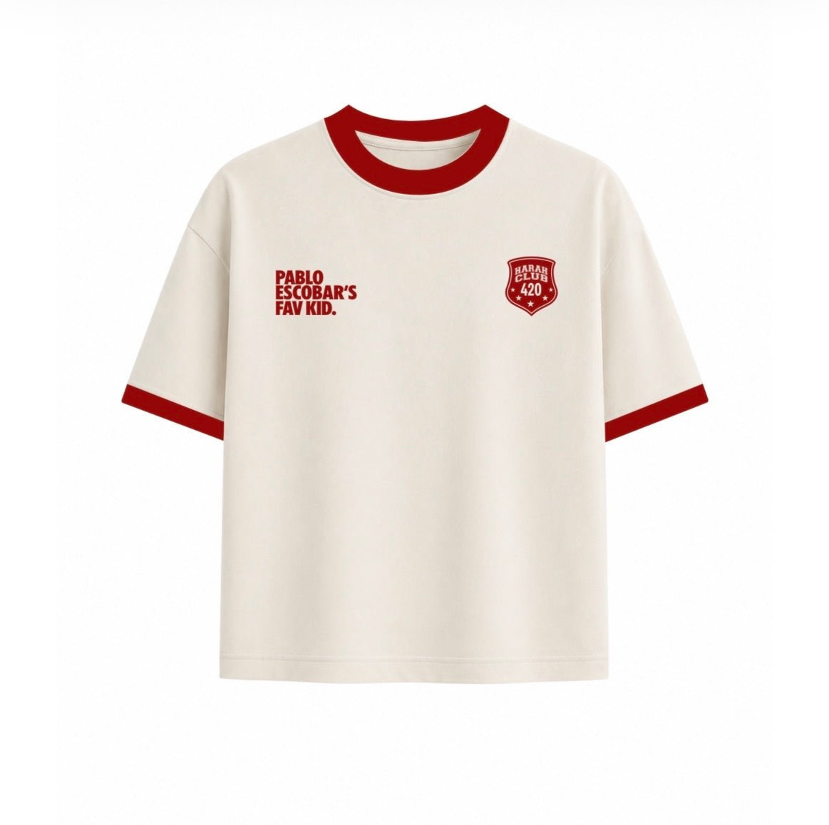 Escobar Ringer Tee Cropped