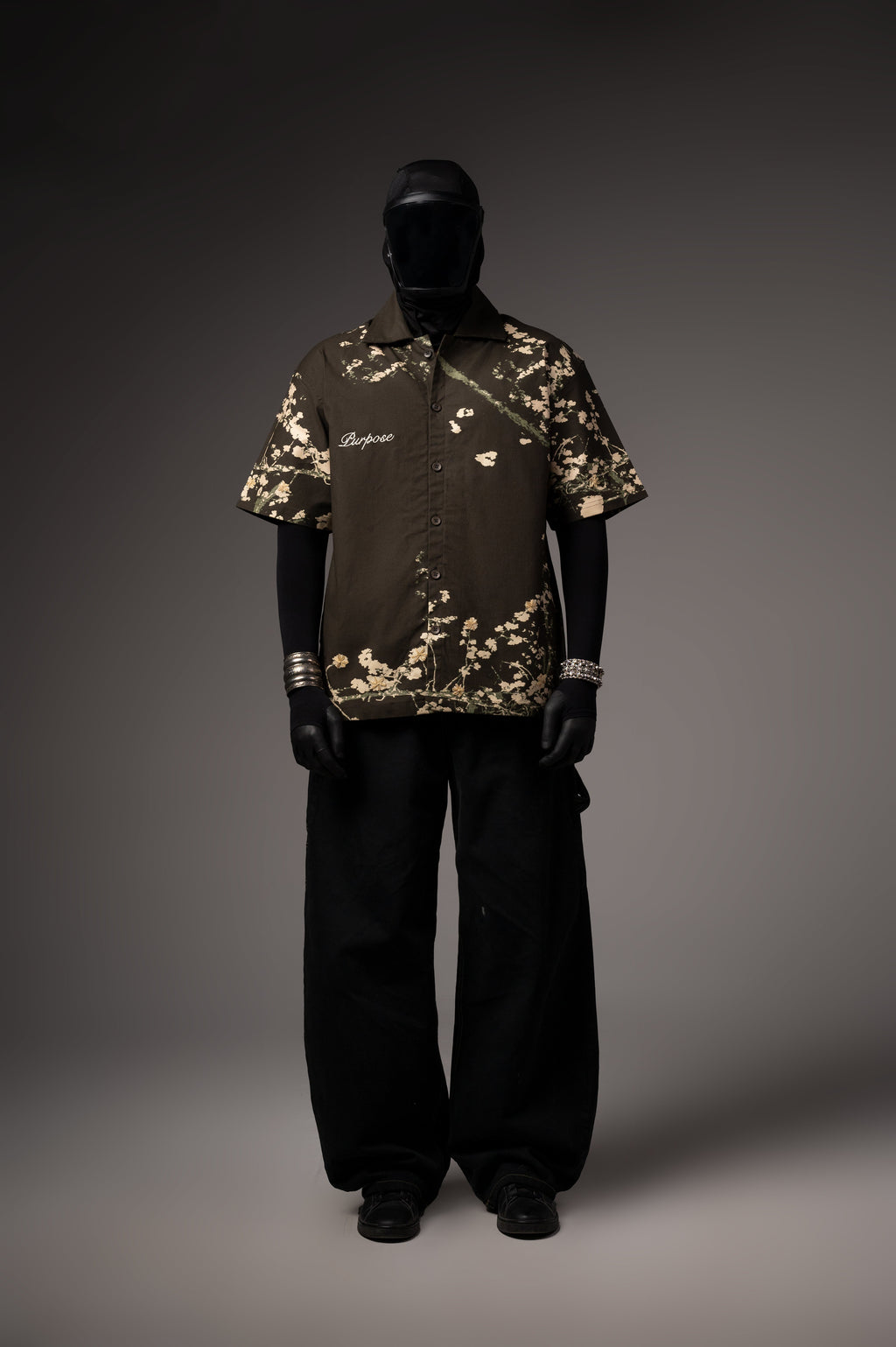 Greenery Hand Work Shirt