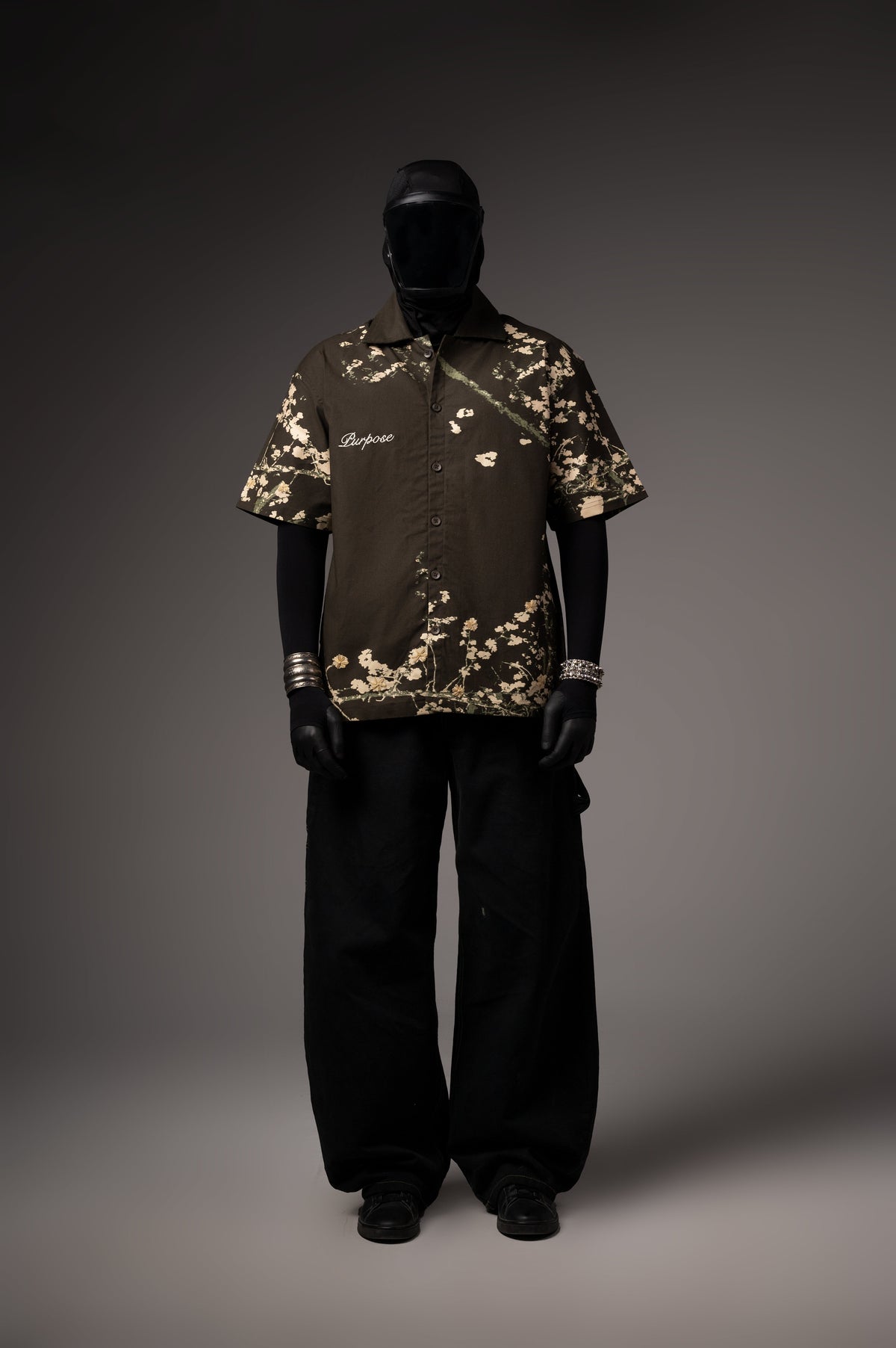 Greenery Hand Work Shirt