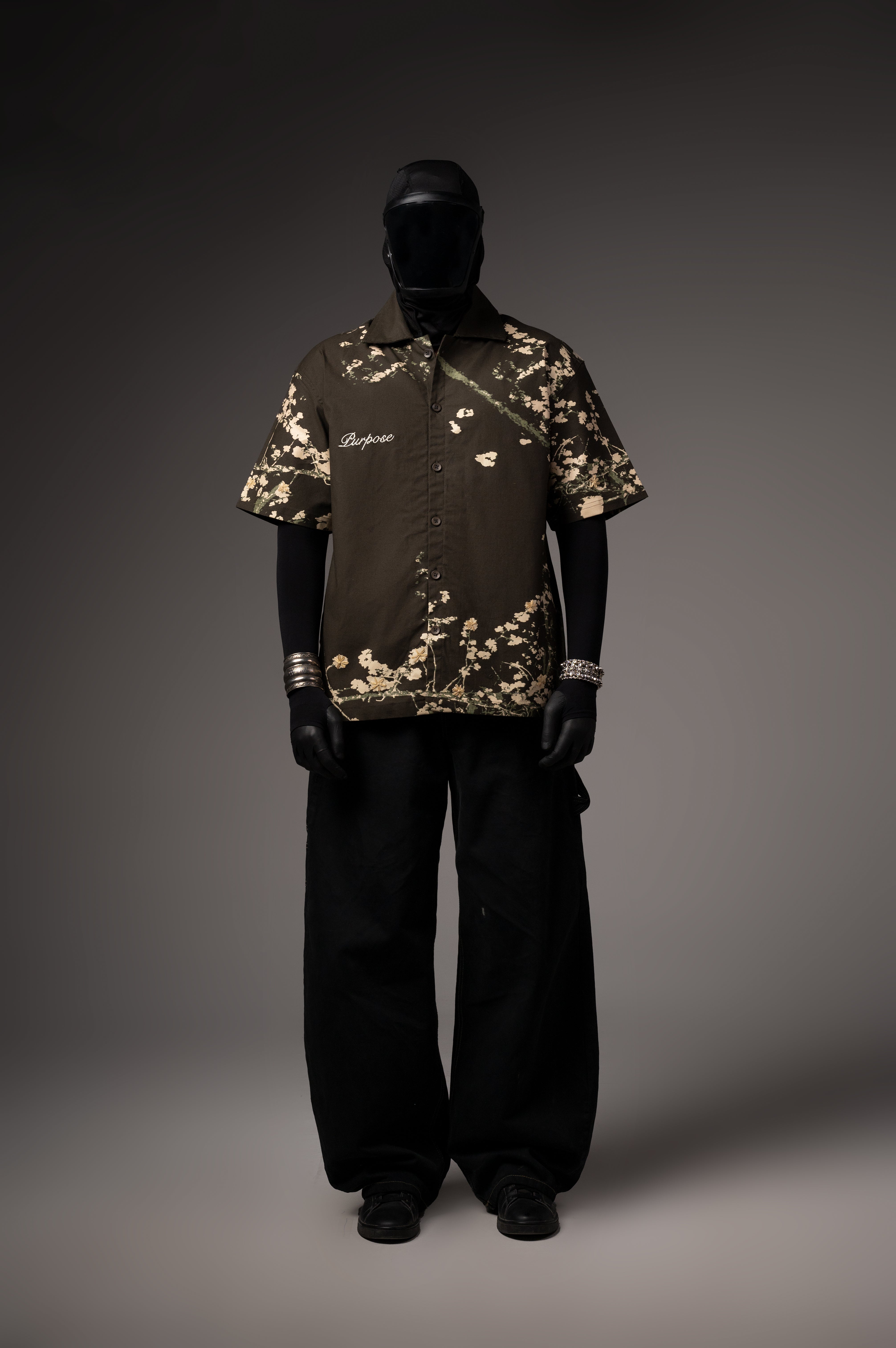 Greenery Hand Work Shirt