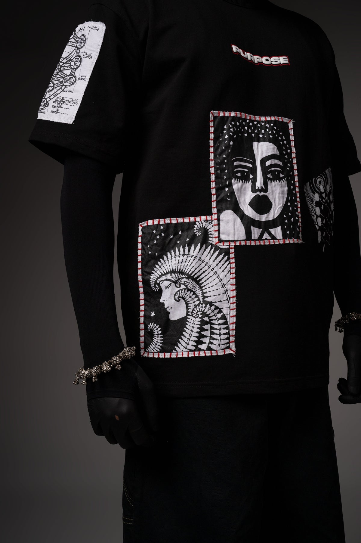 Urdu Hand Work T-shirt
