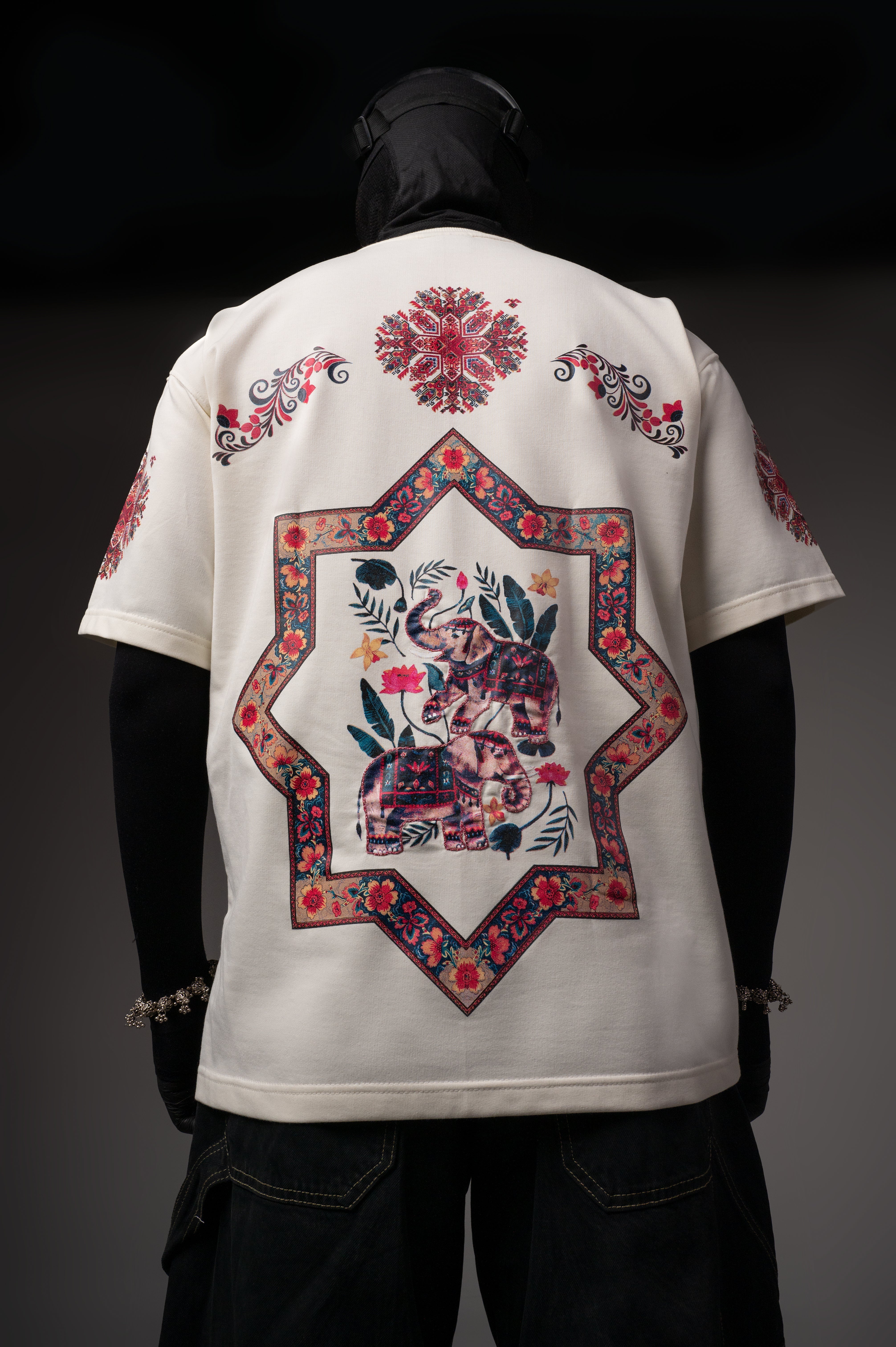 Elephant Hand Work T-shirt
