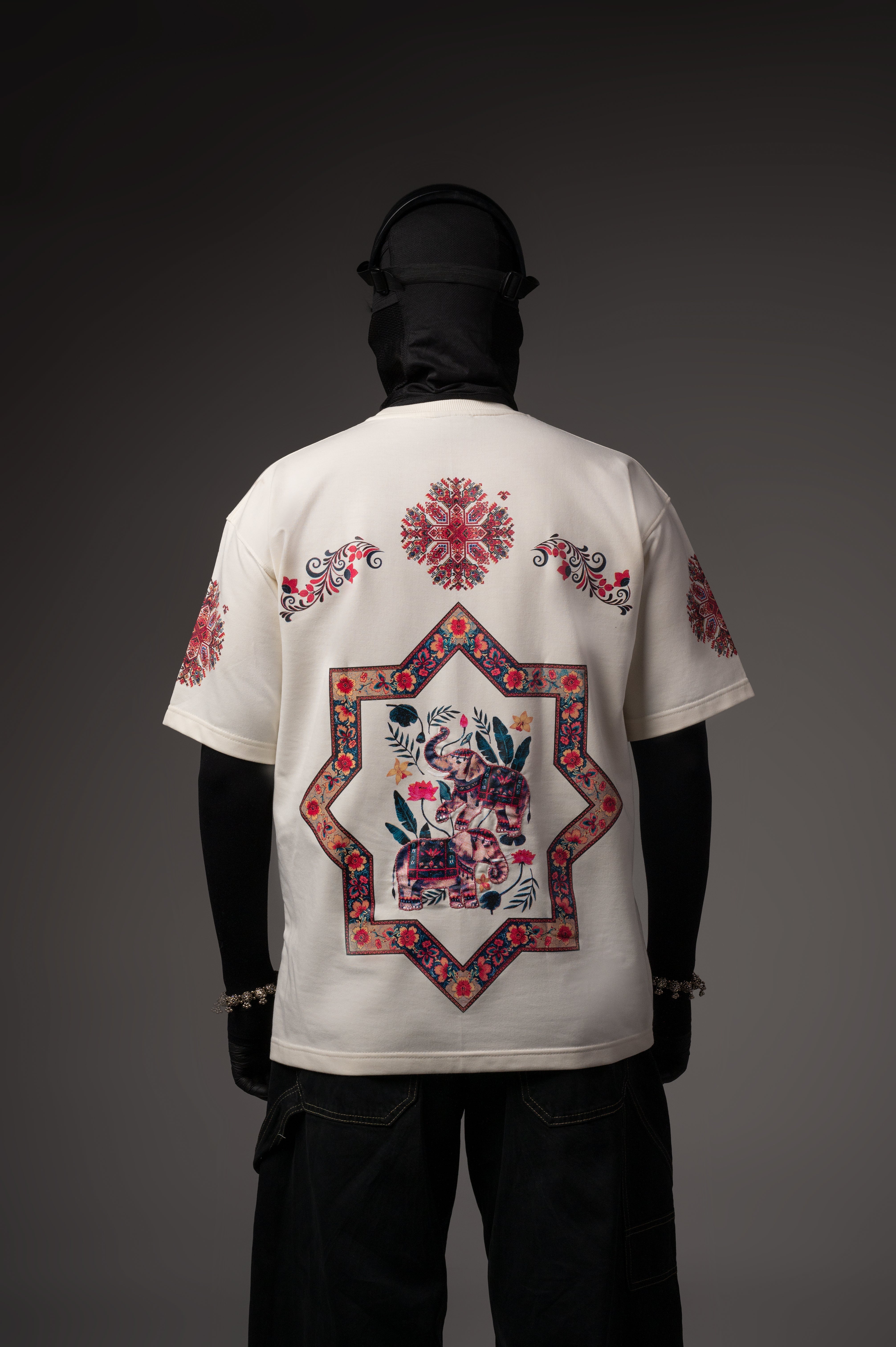 Elephant Hand Work T-shirt