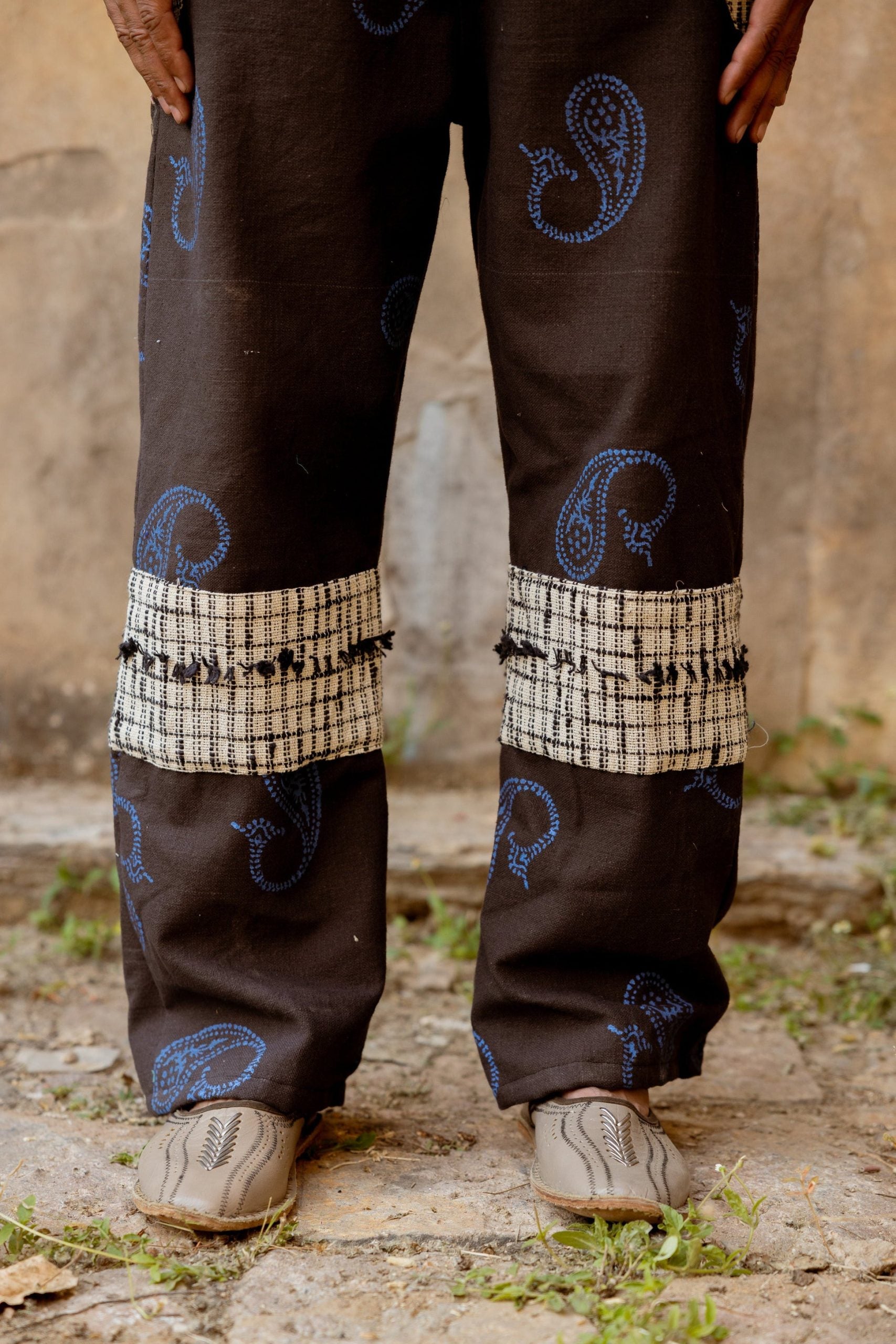 DENIM FUSION HANDWOVEN - PANTS