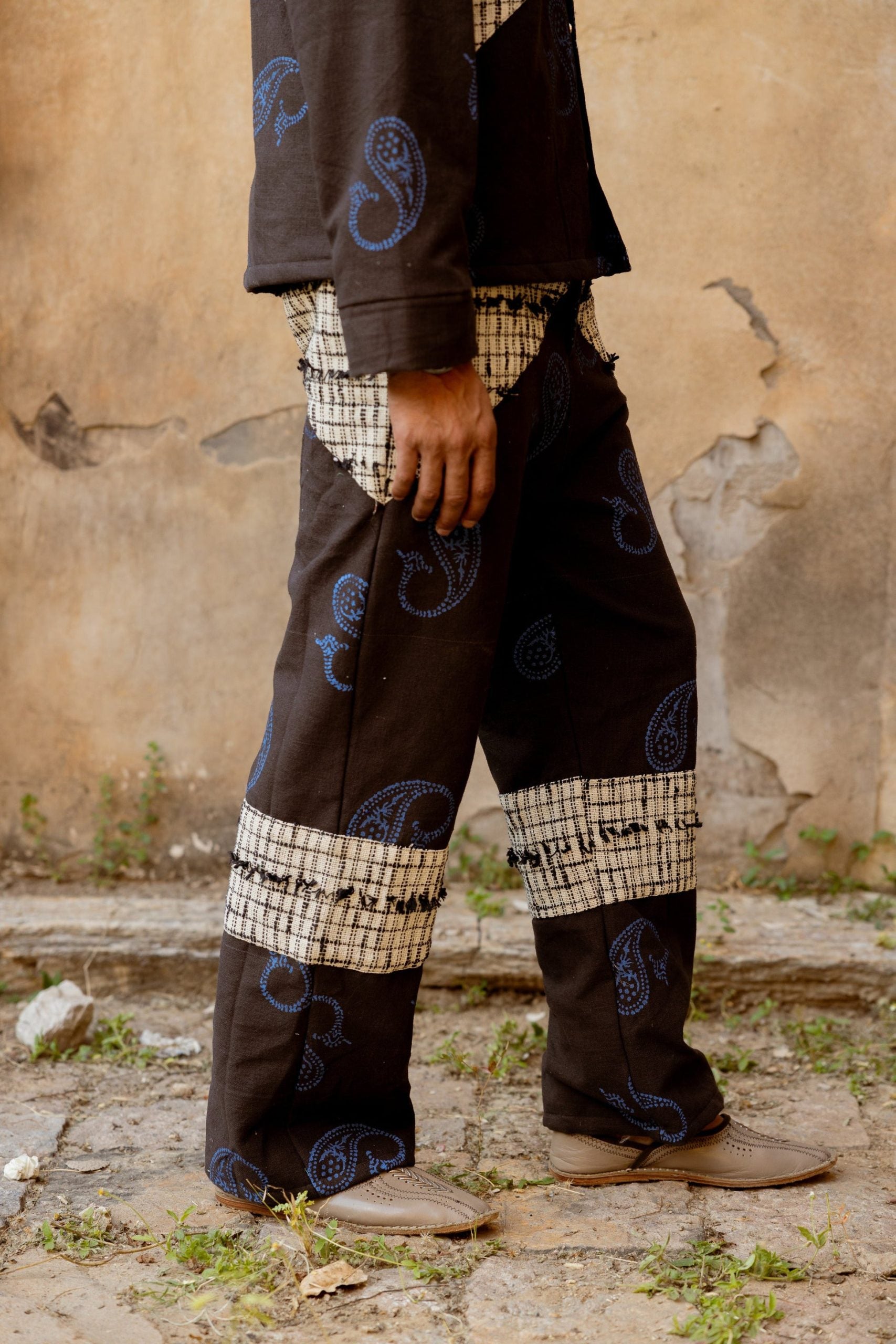 DENIM FUSION HANDWOVEN - PANTS