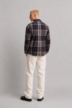 DRO Journey Flannel - Earth Brown Plaid