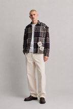 DRO Journey Flannel - Earth Brown Plaid