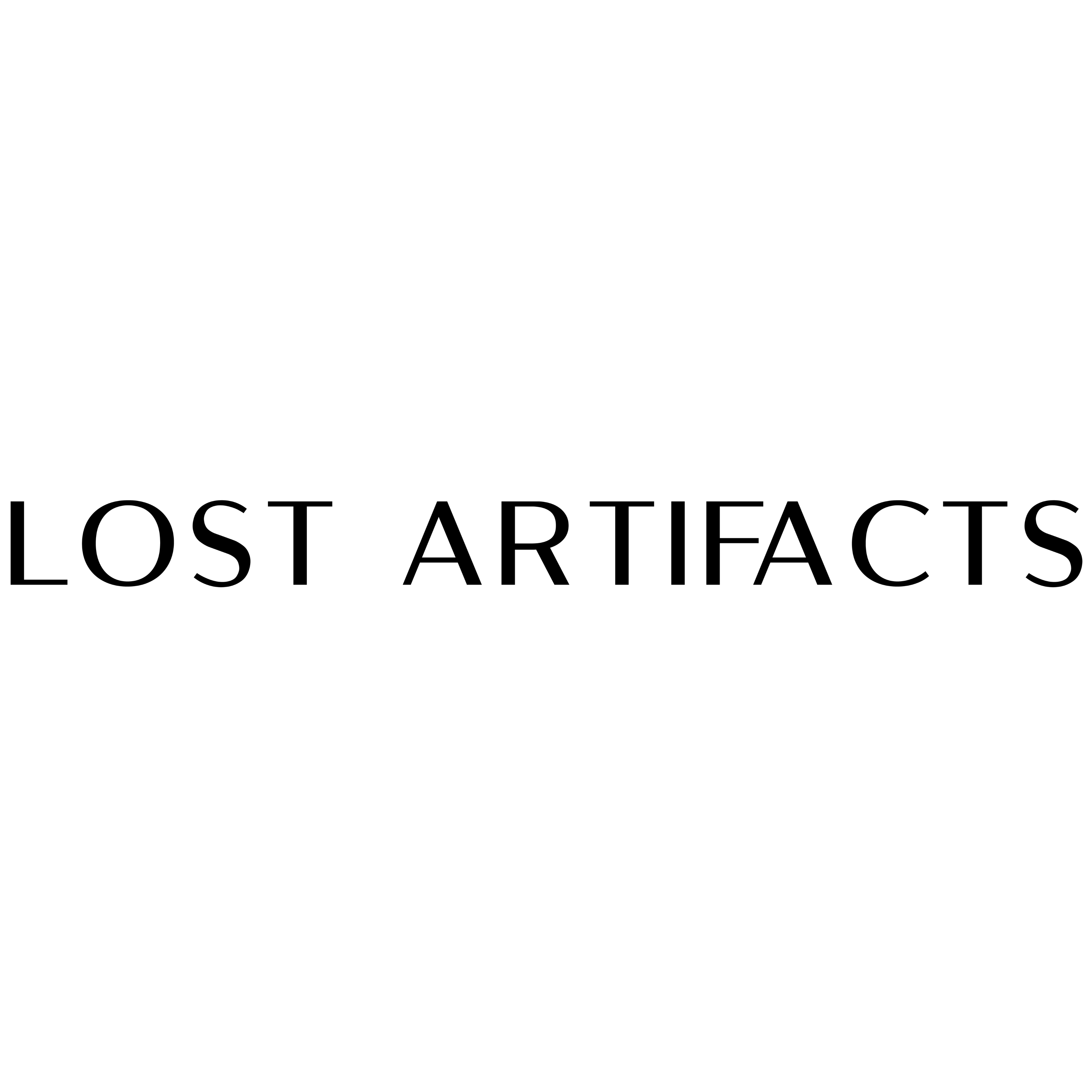 LOST ARTIFACTS