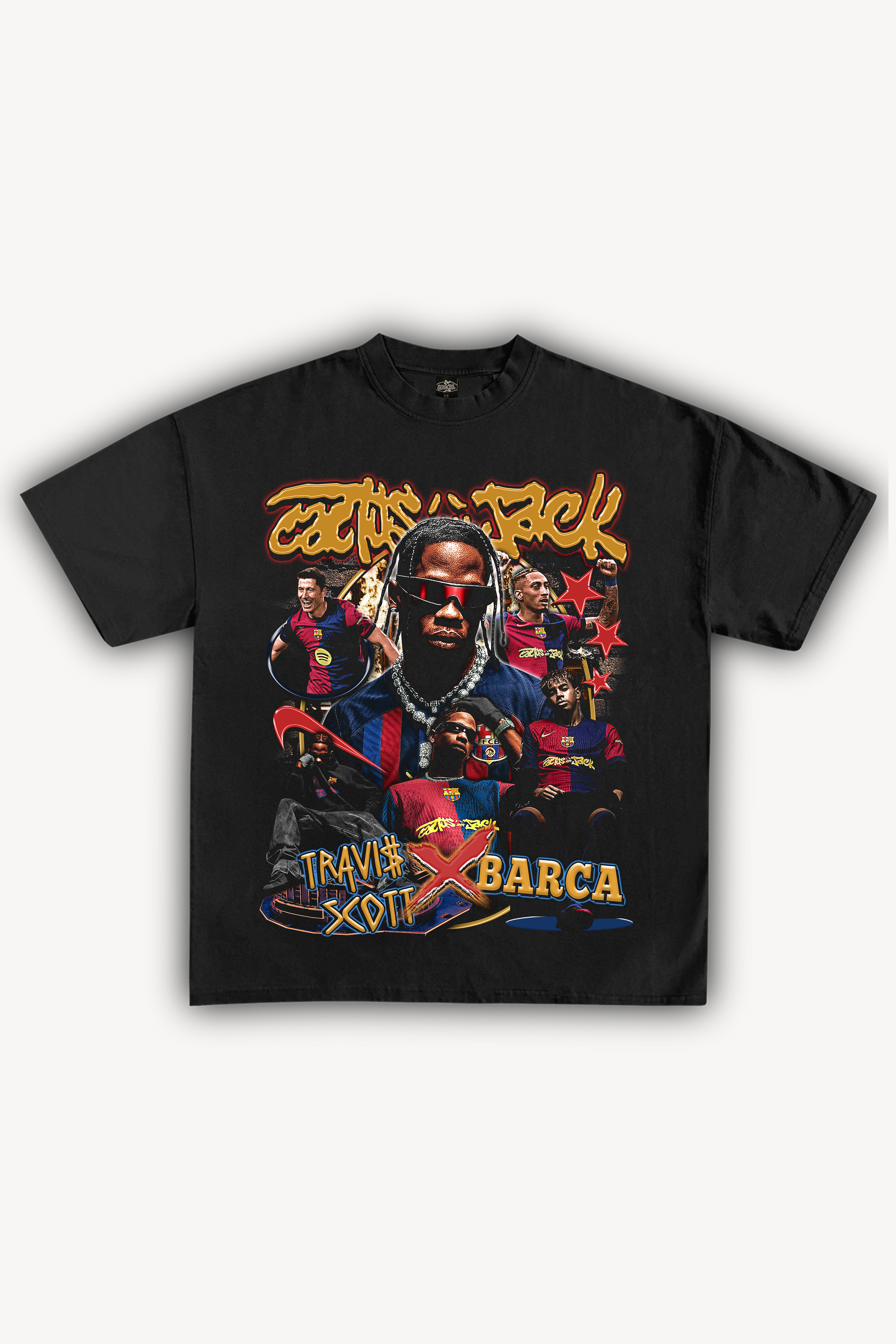 TRAVIS SCOTT X BARCA GRAPHIC T-SHIRT