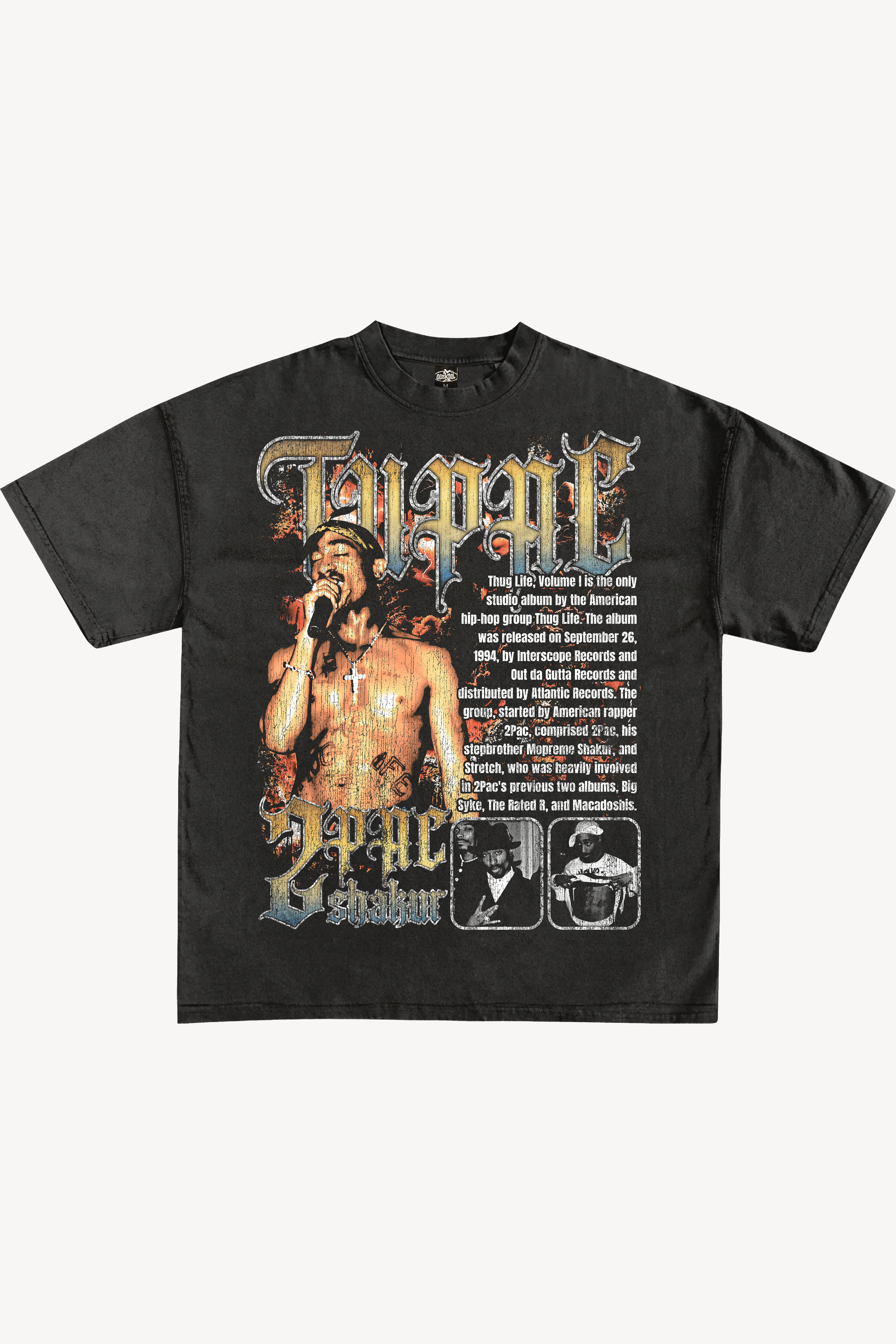 TUPAC GRAPHIC T SHIRT