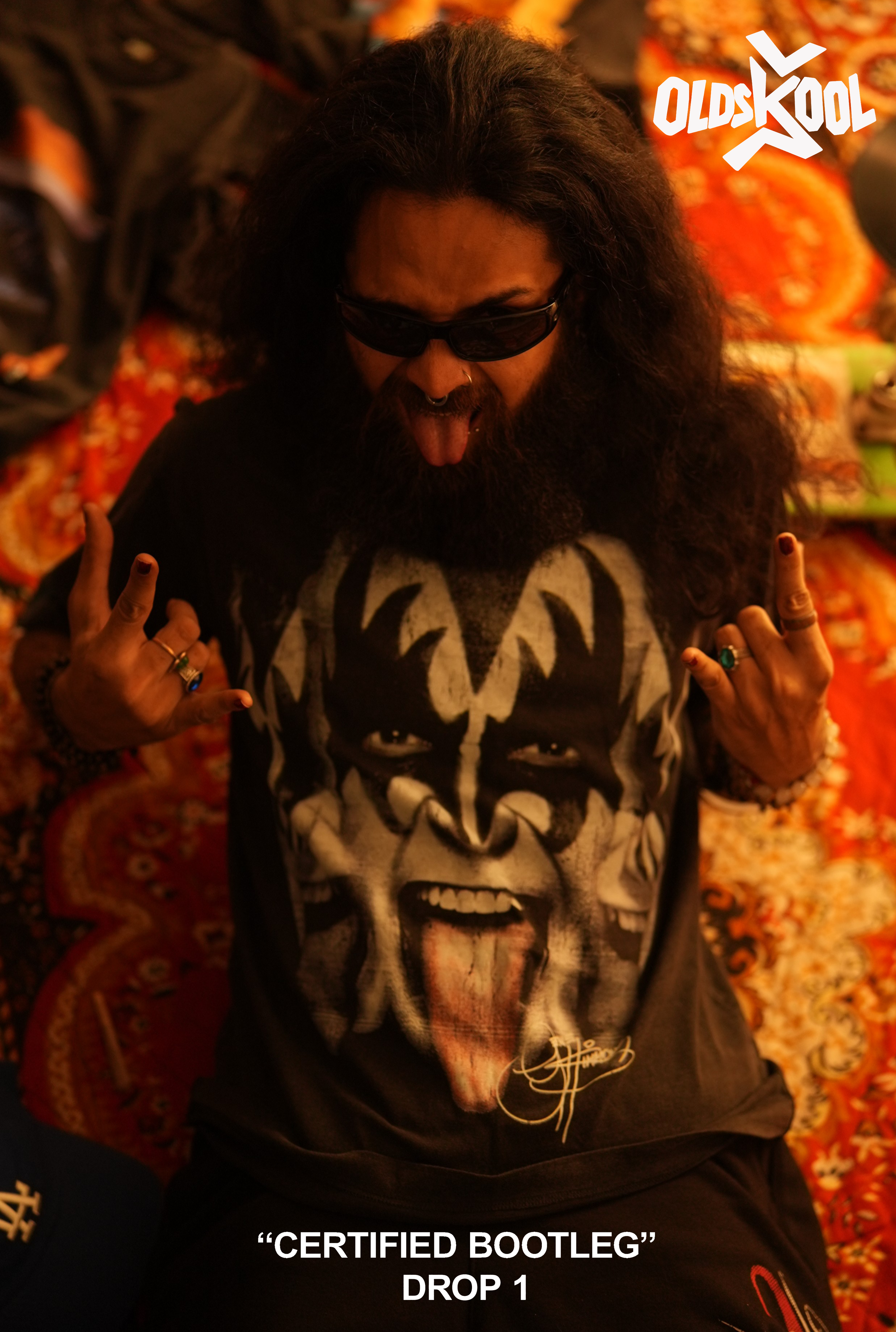 KISS GENE SIMMONS GRAPHIC T-SHIRT