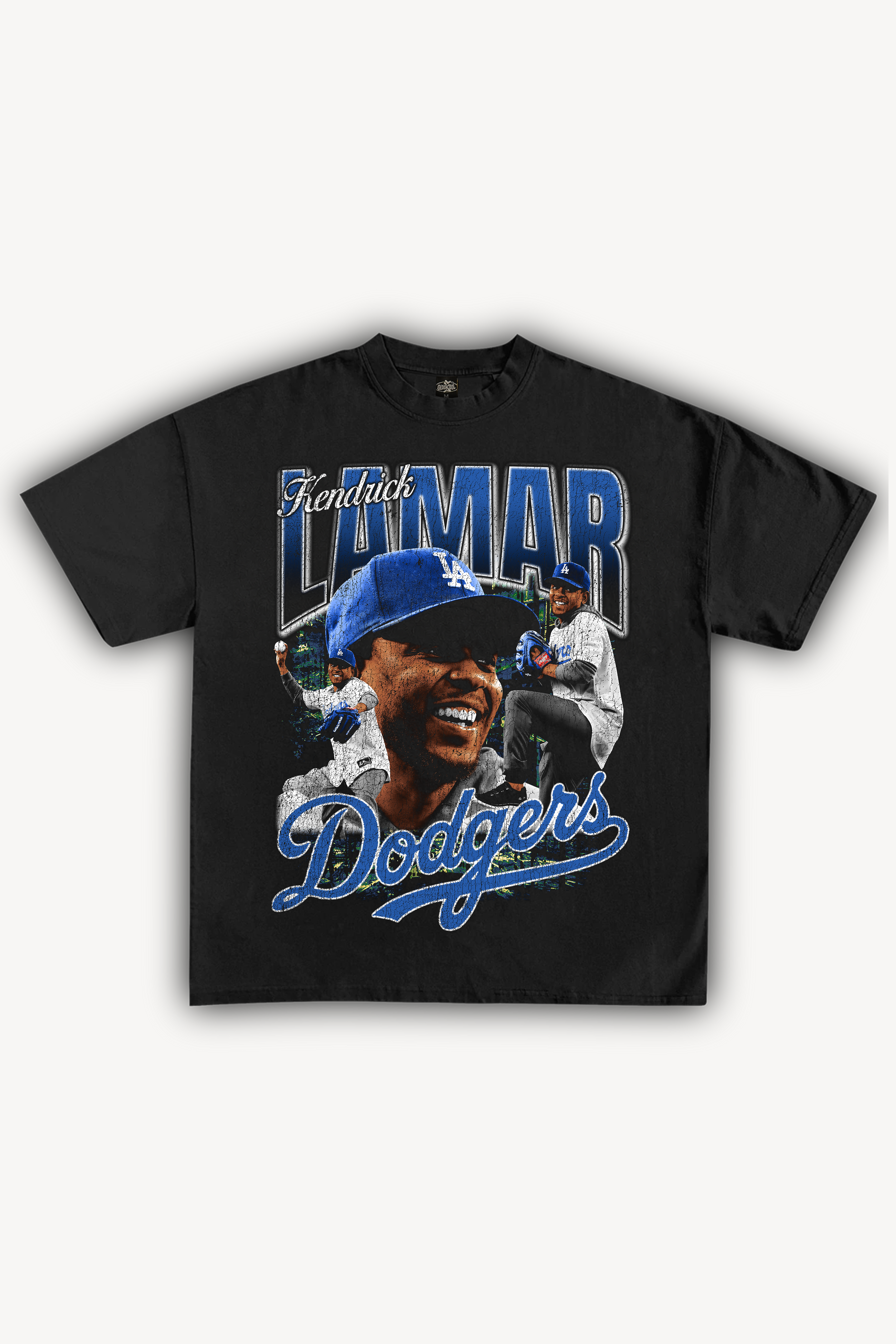 KENDRICK LAMAR DODGERS GRAPHIC T-SHIRT