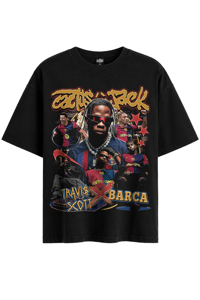 CACTUS BLAUGRANA LA FLAME TEE
