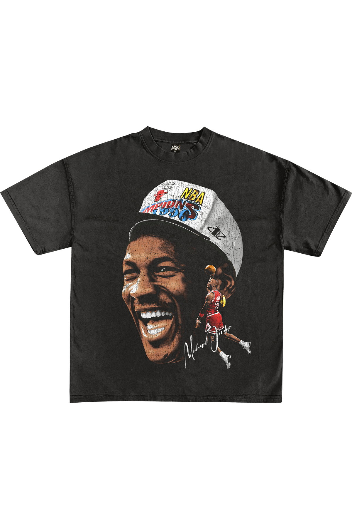 MJ 1996 THE LAST DANCE VINTAGE GRAPHIC T-SHIRT