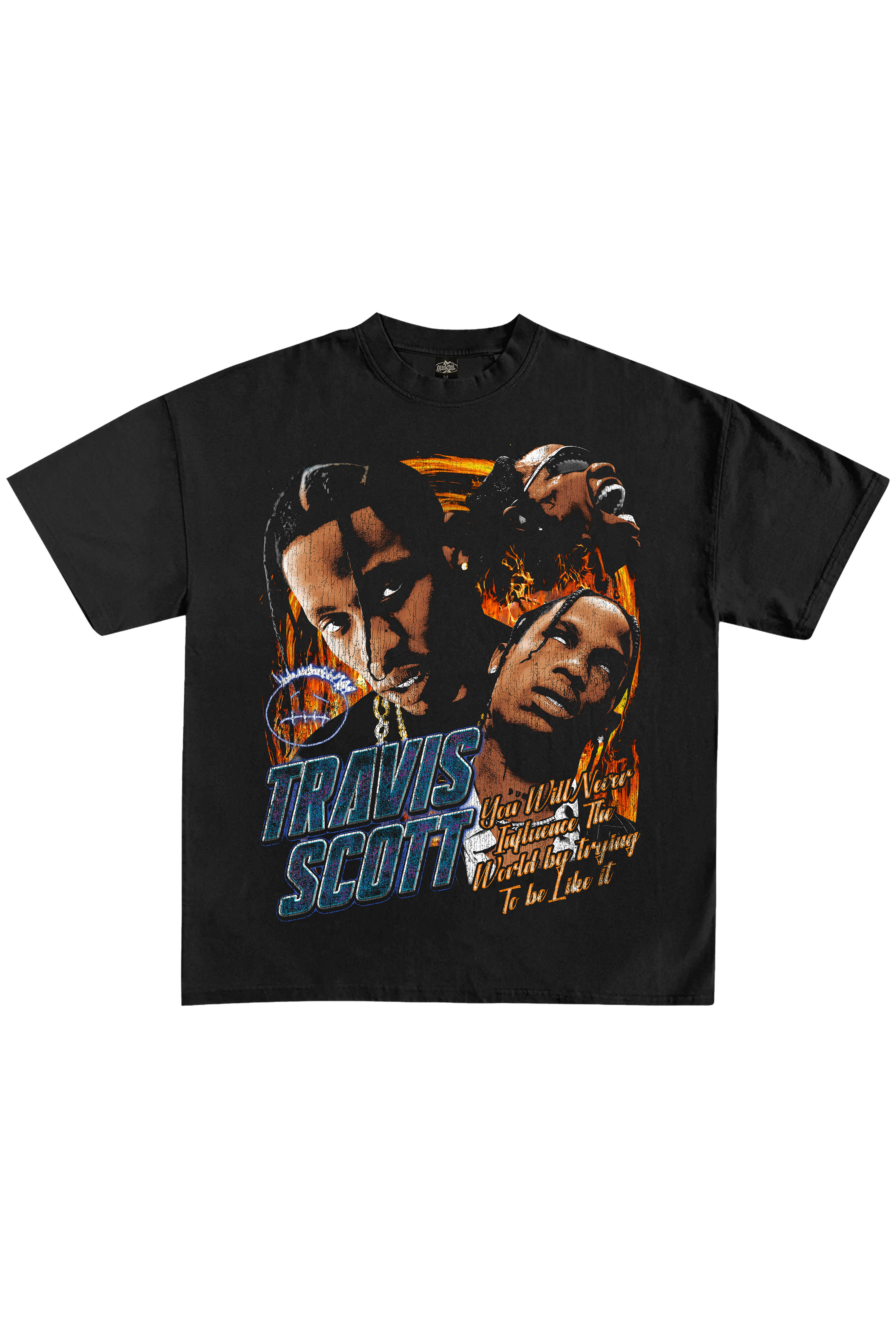 RODEO ERA FLAME GRAPHIC T-SHIRT