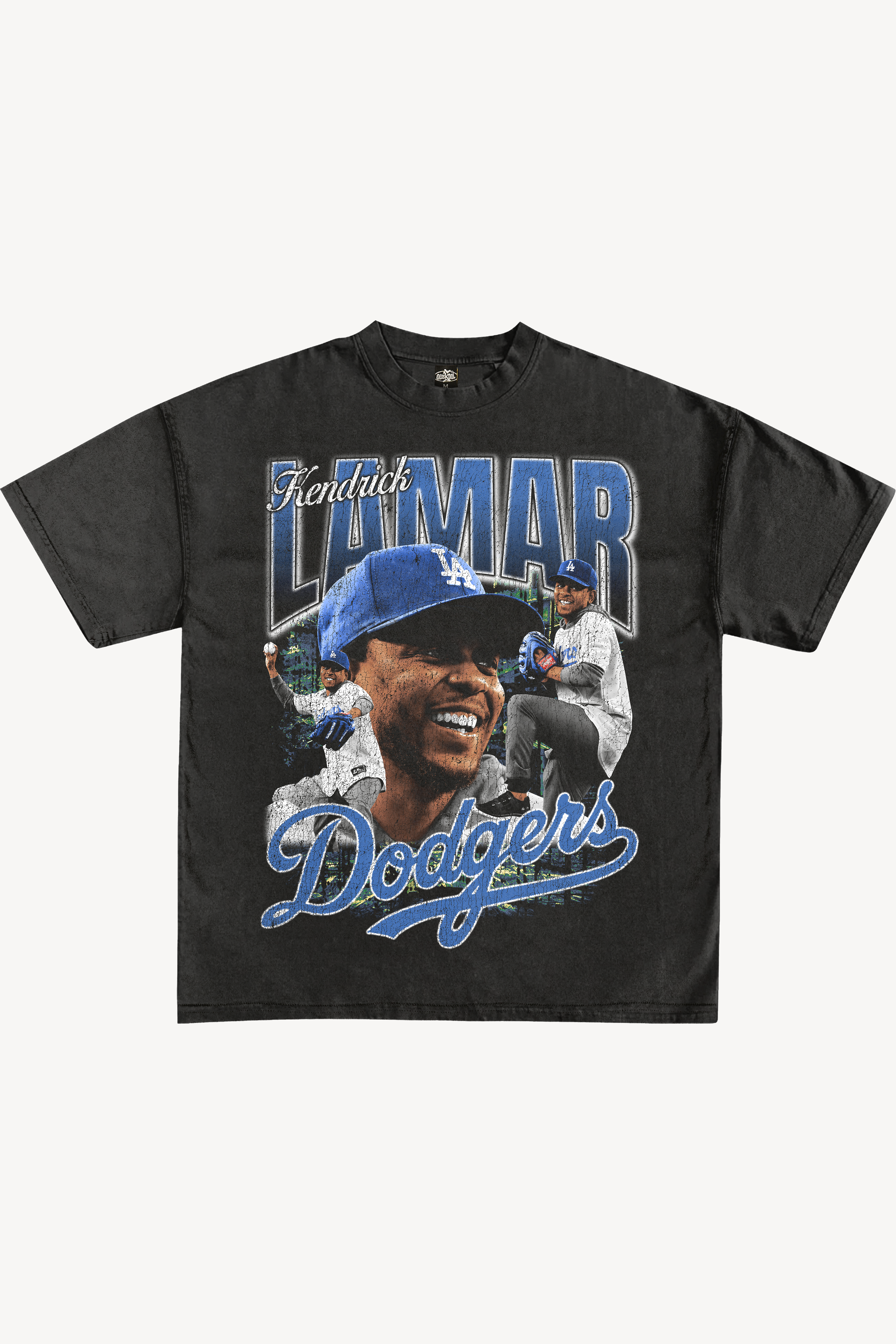 KENDRICK LAMAR DODGERS GRAPHIC T-SHIRT