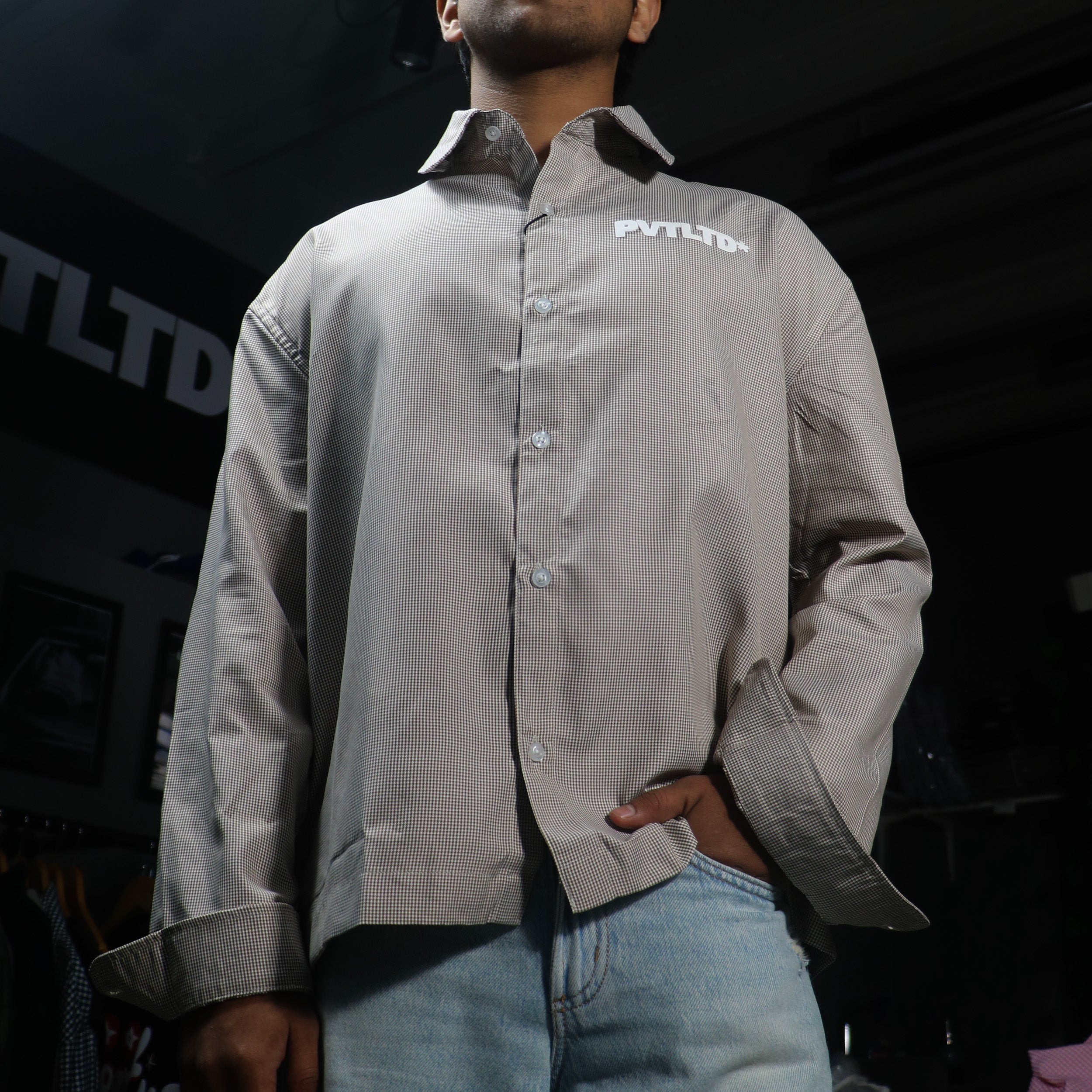 Royal Grid Shirt