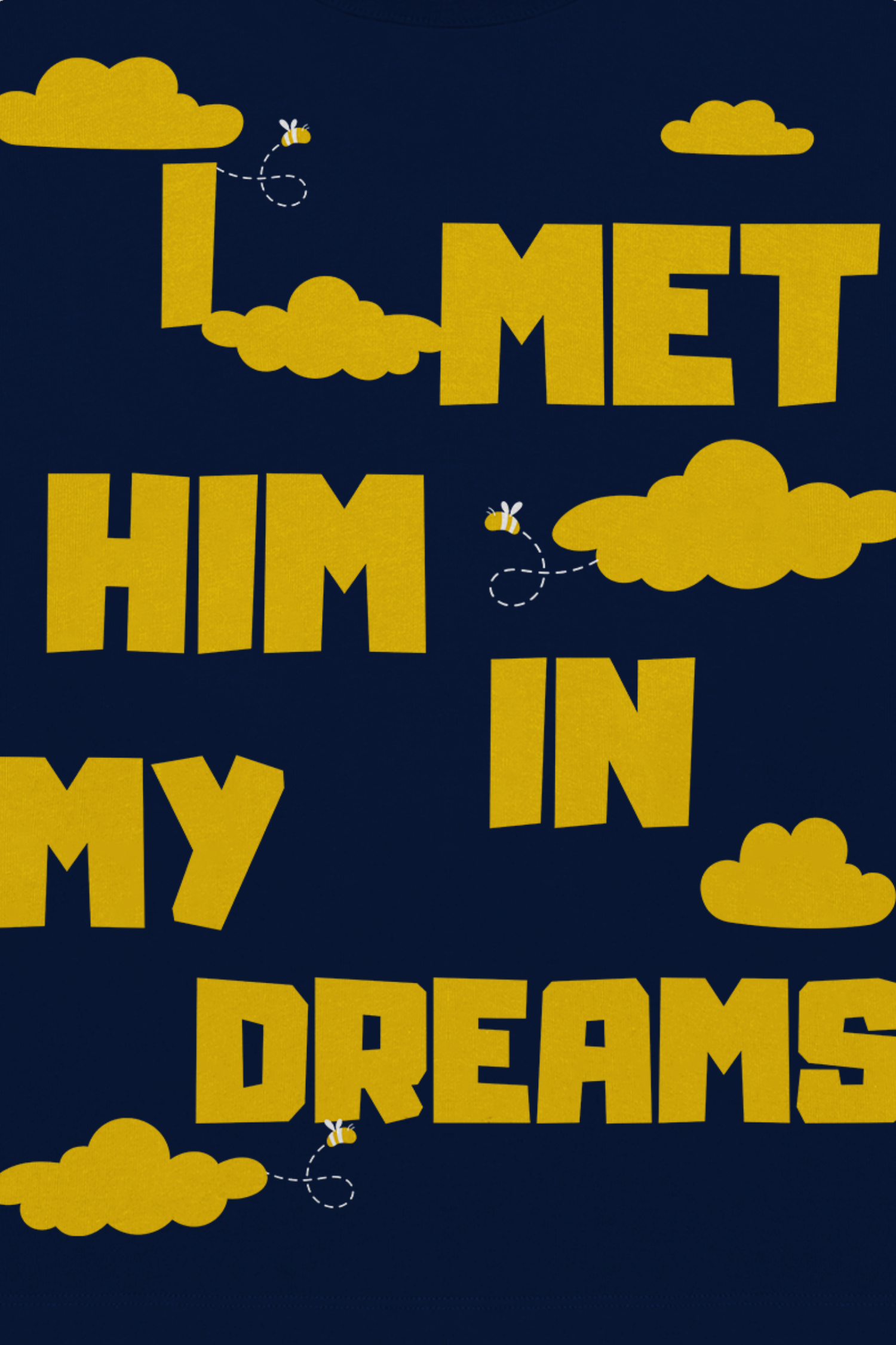 Met Him In Dreams Oversized T-Shirt